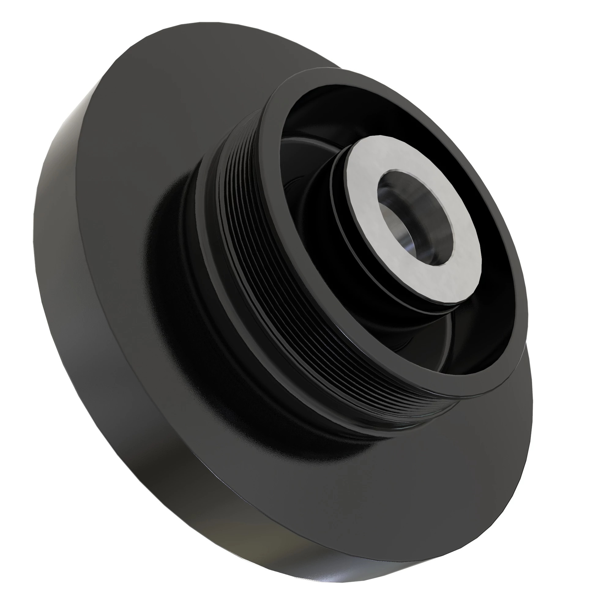 PULLEY WITH DAMPENER, DAMPER, VISCO