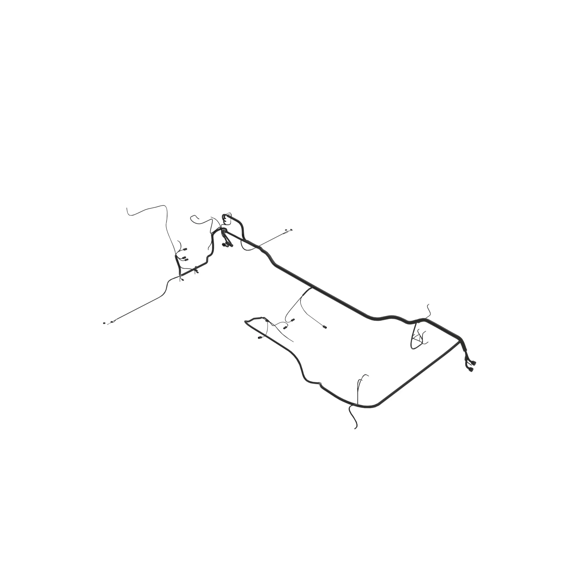 John Deere Floater Skid Wiring Harness - AKK50361