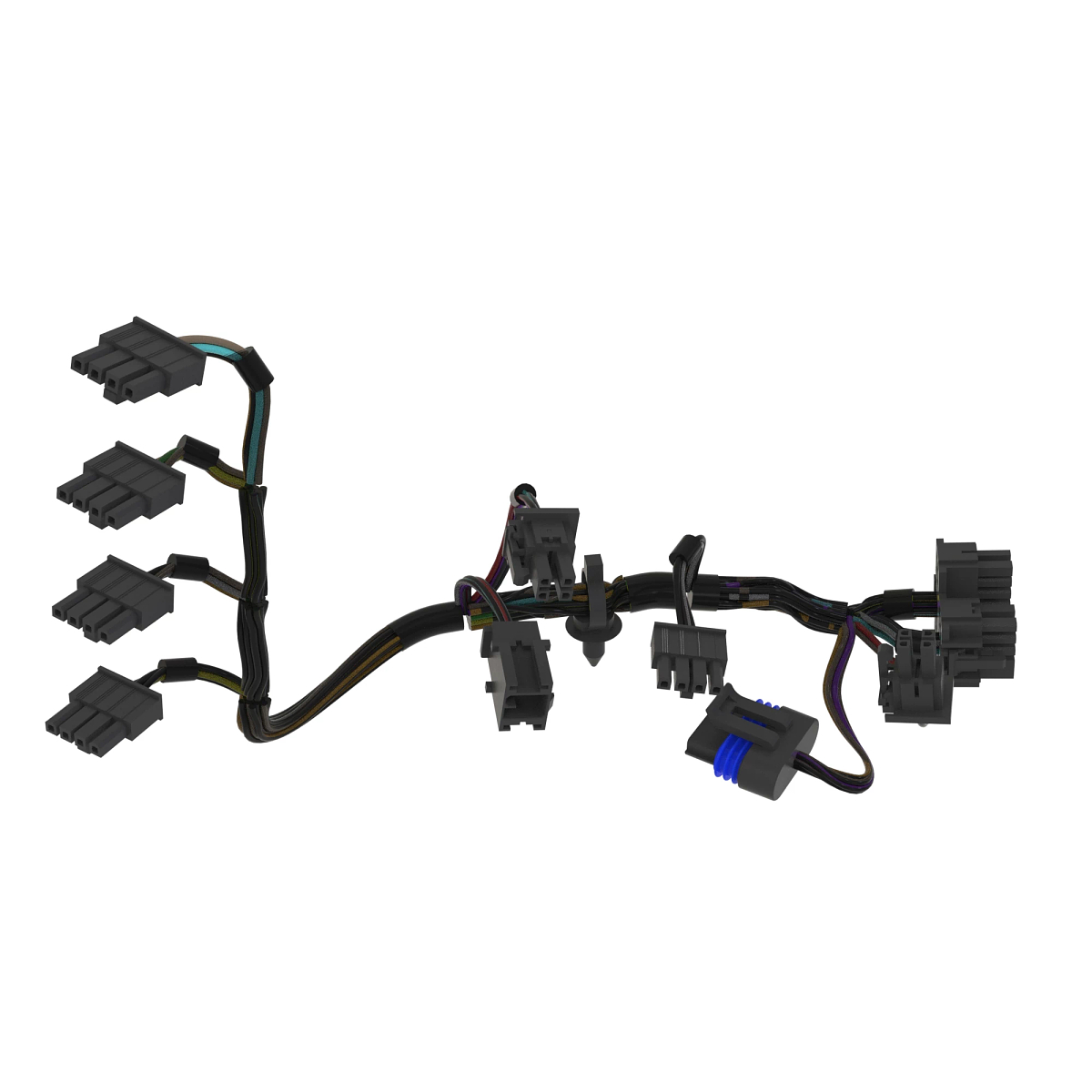 John Deere Standard Machine Electronics Common Architecture (MECA) Armrest Wiring Harness - RE300744