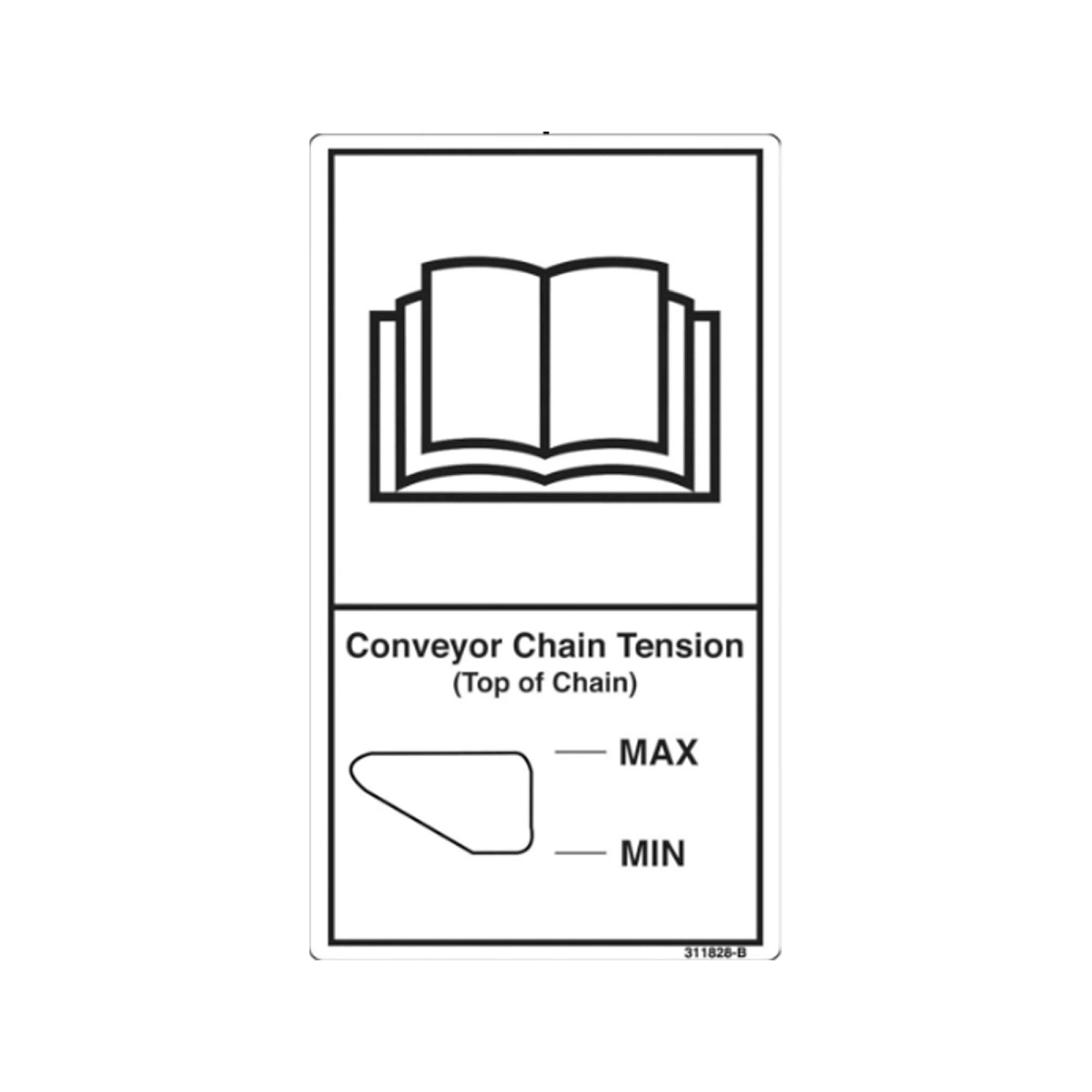 Label, Chain Tension, Nlm 311828