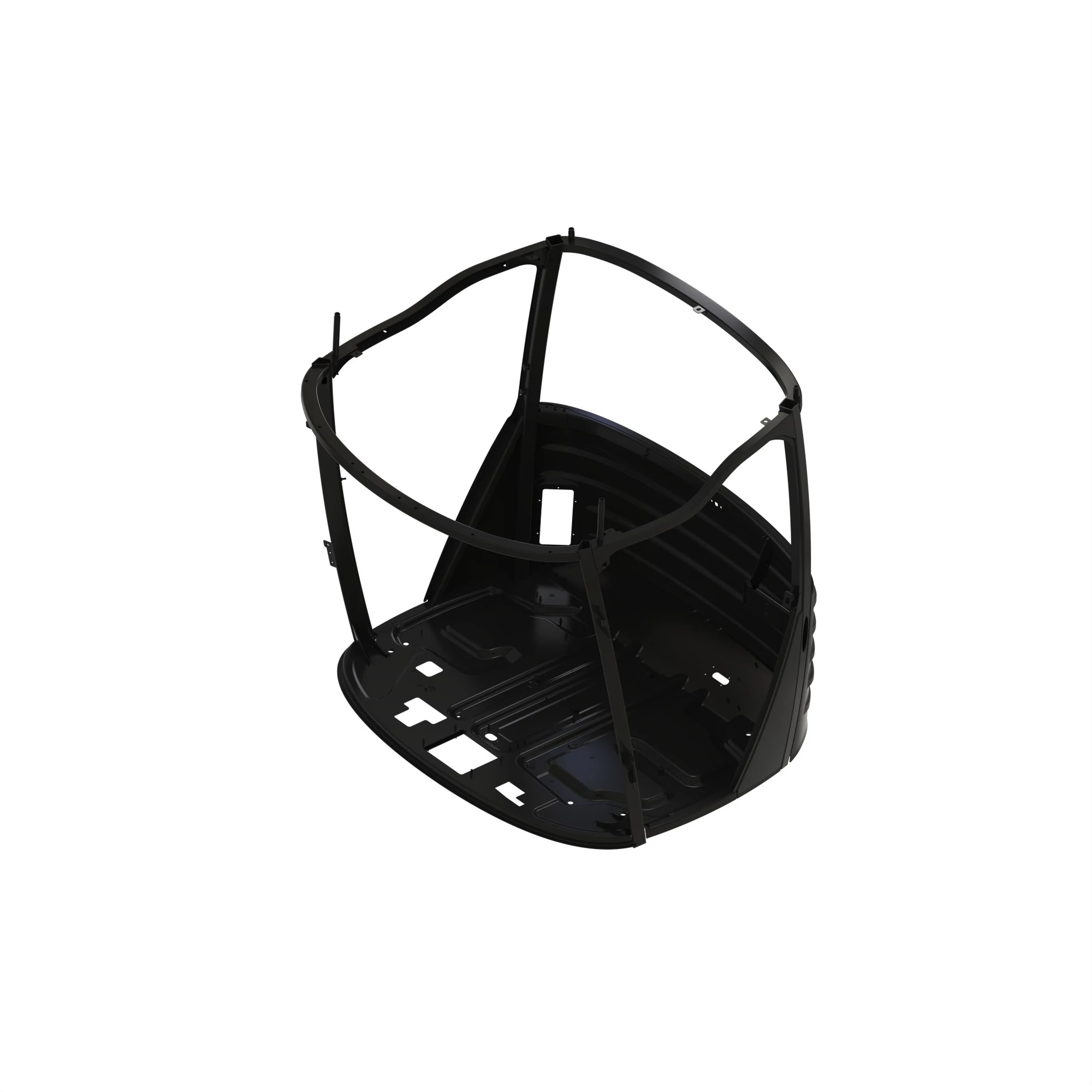 CAB FRAME, FINISHED FRAME ASSEMBLY,