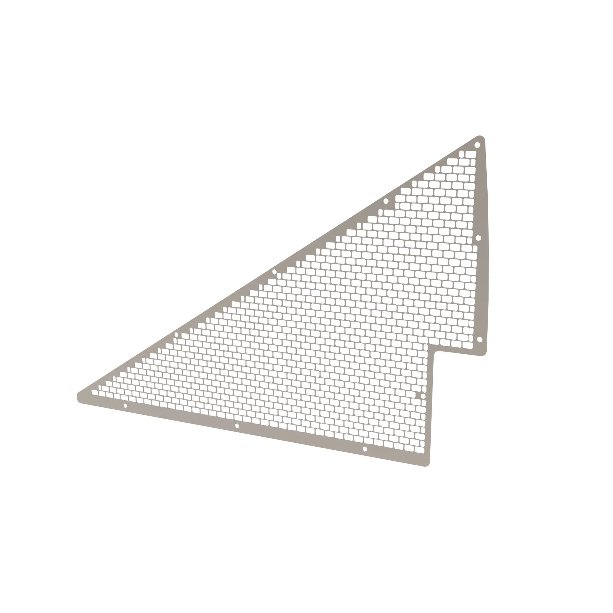 John Deere Engine Compartment Grille Screen - T410810