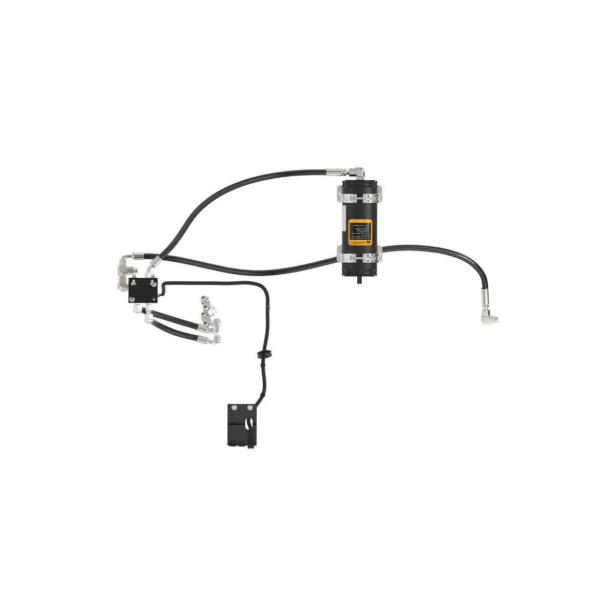 BXT10103: Ride Control Hydraulic Accumulator and Hoses Attachment