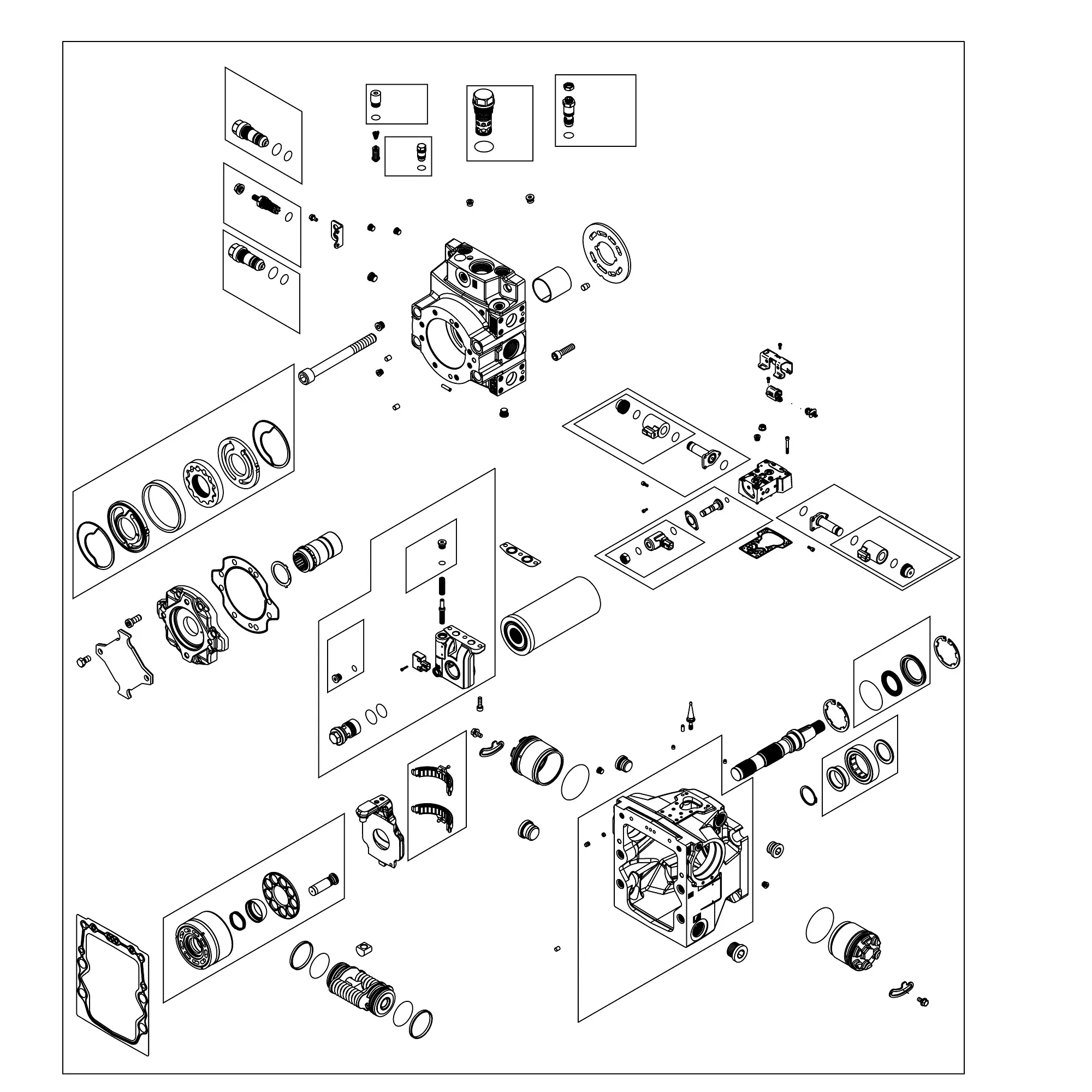 John Deere Hydraulic Pump - AKK22427