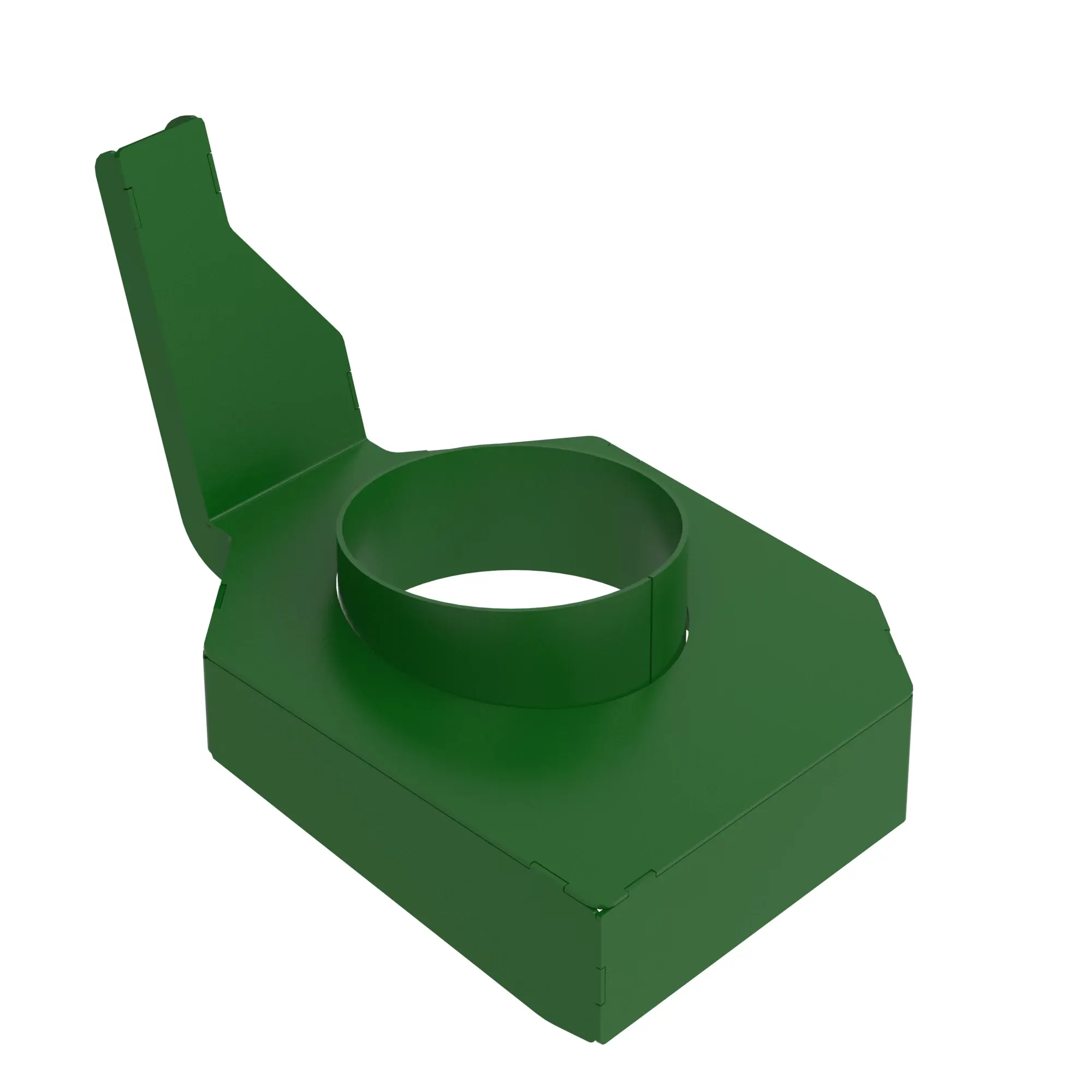 John Deere Diesel Exhaust Fluid Tank Splash Guard - F694746