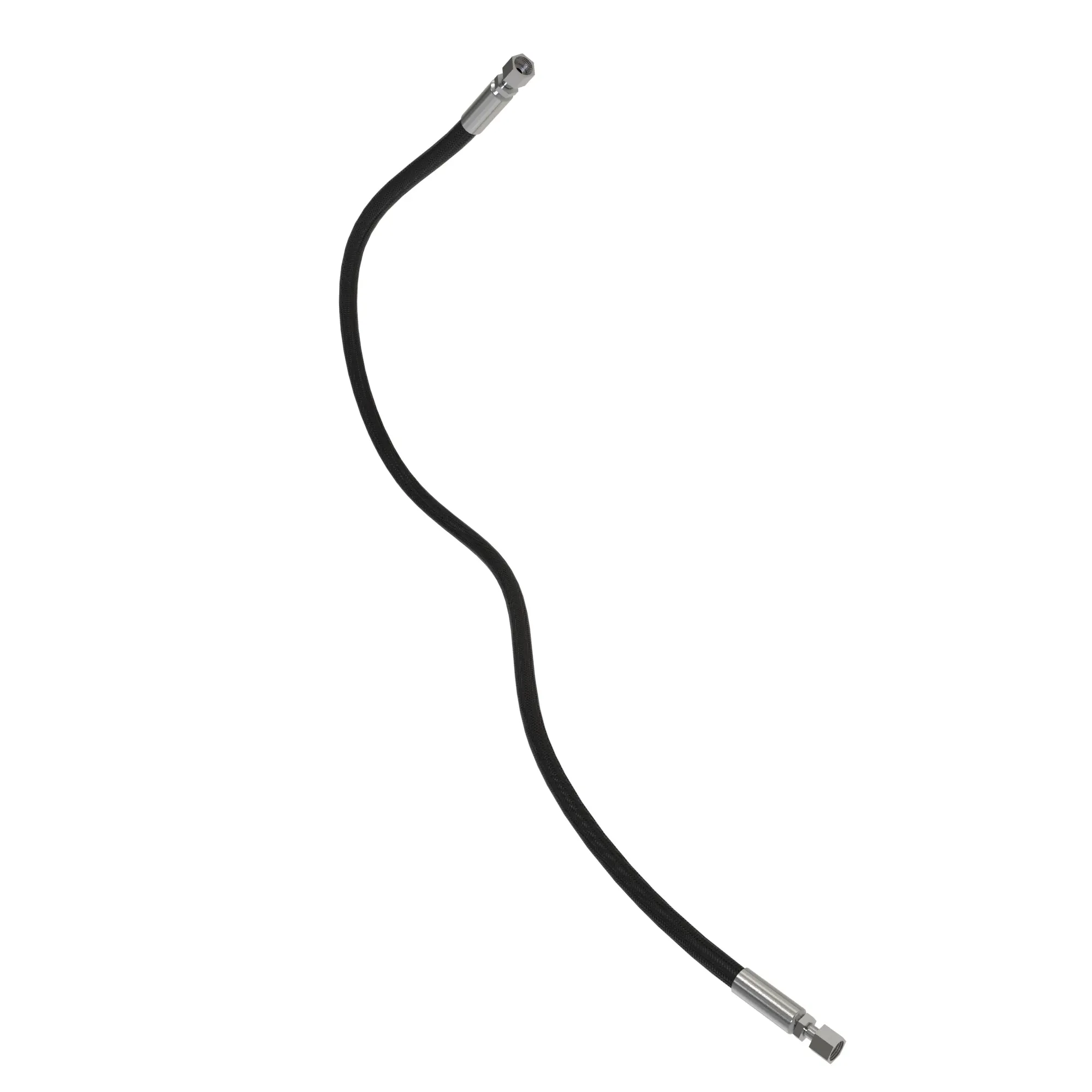 John Deere Steer Valve Aux Port to Lift Valve P Port Hydraulic Hose - TCA17392