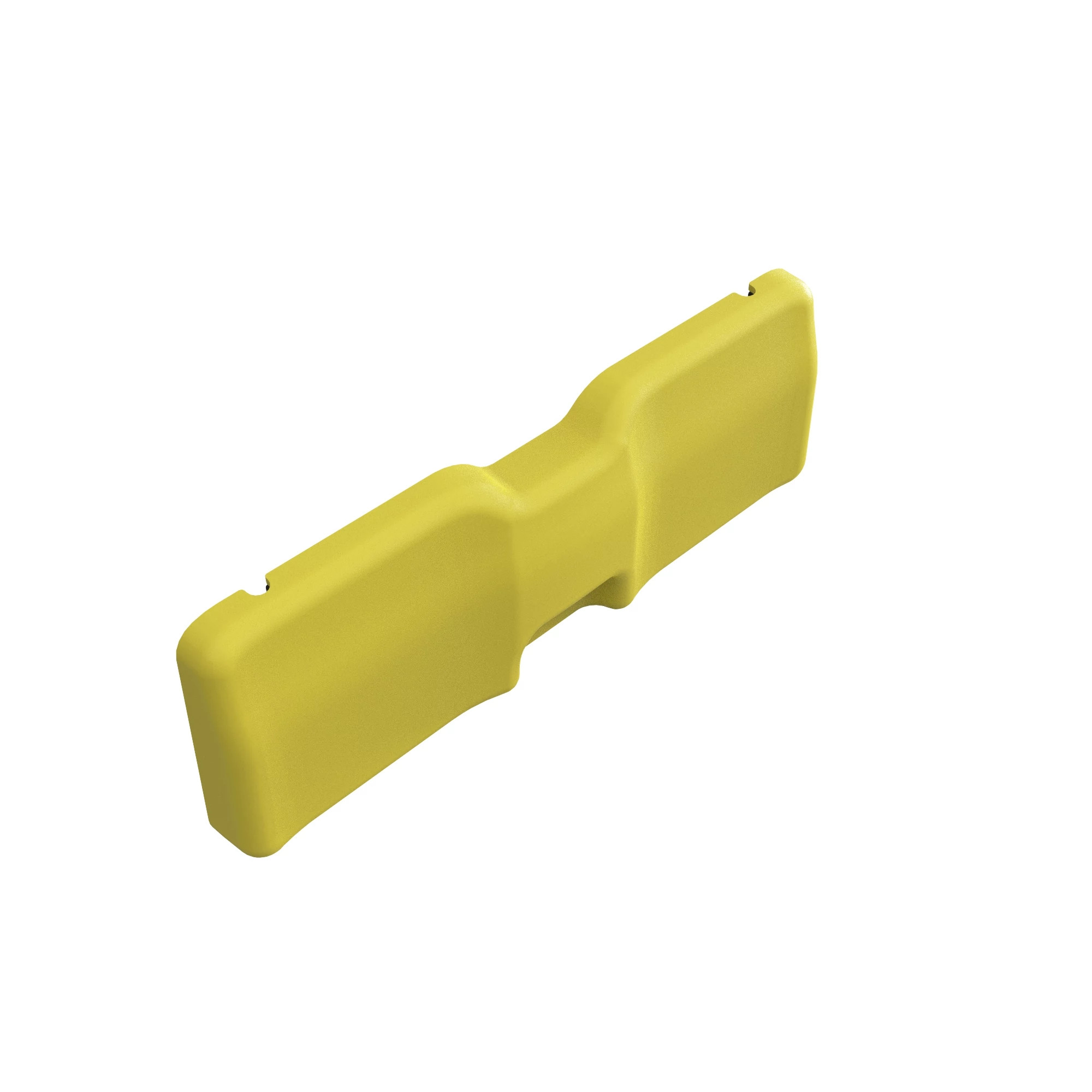 John Deere Yellow Bench Back Seat - AM140355
