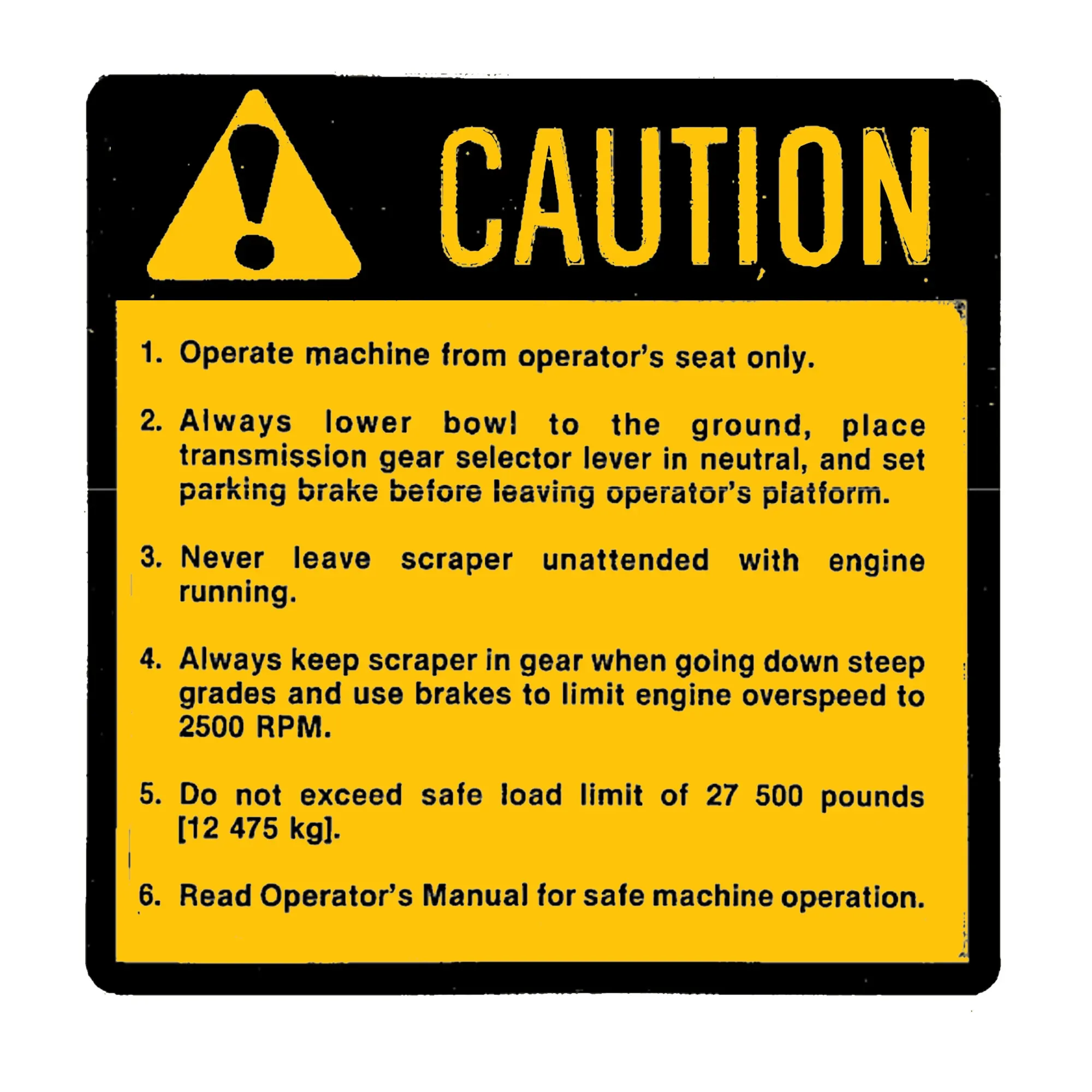 Safety Sign