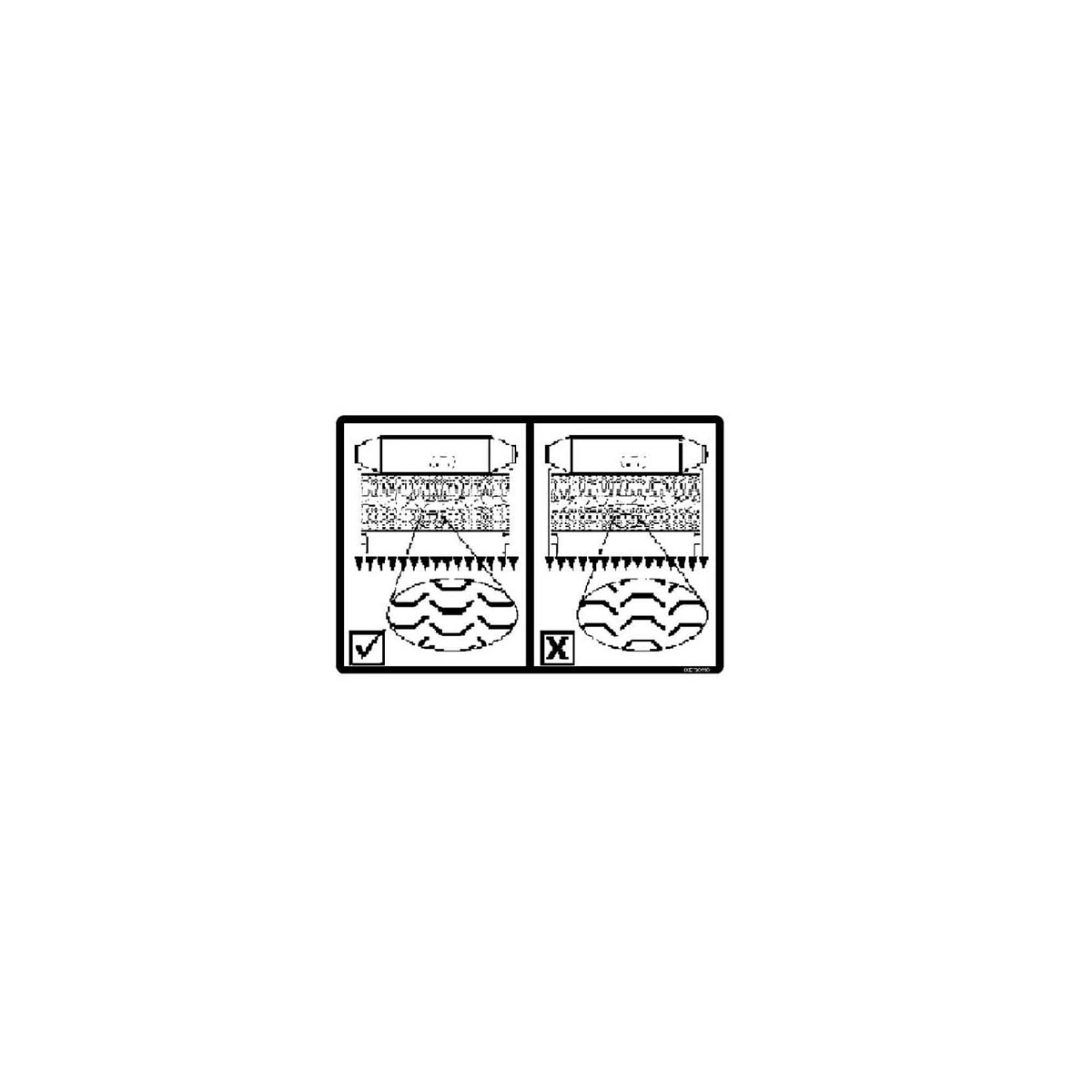 LABEL, INFORMATION, CENTER BELT ORI