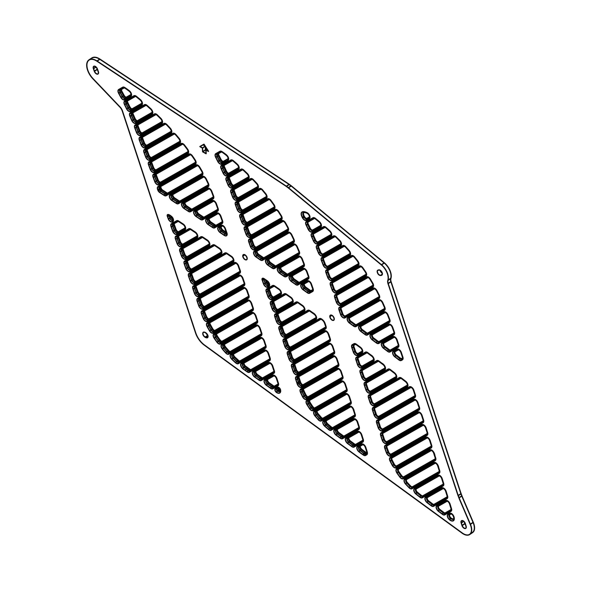 LOUVER, PROTECTION DEVICE LH MW04/2