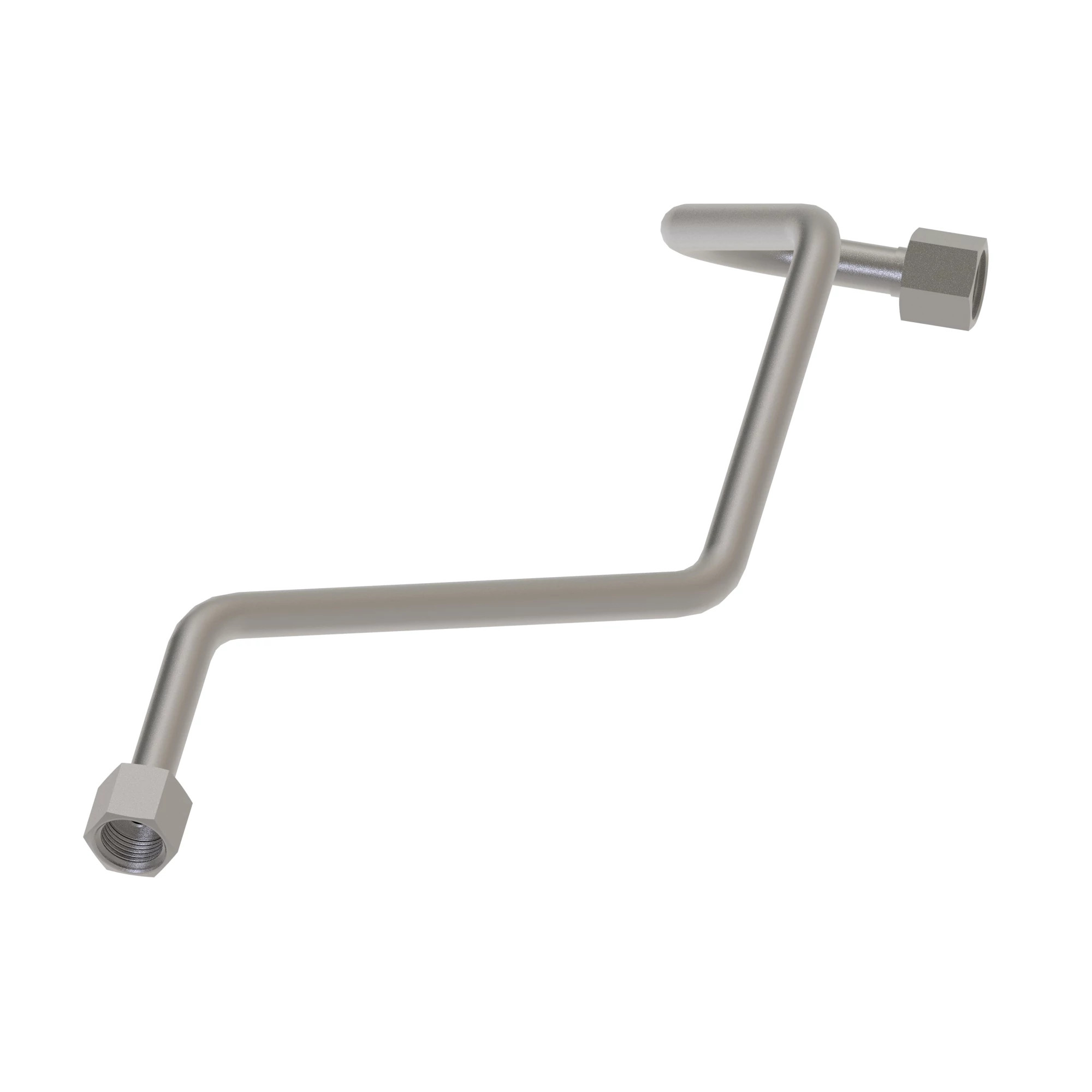 John Deere RH Steering Second Half Oil Line - SJ26996