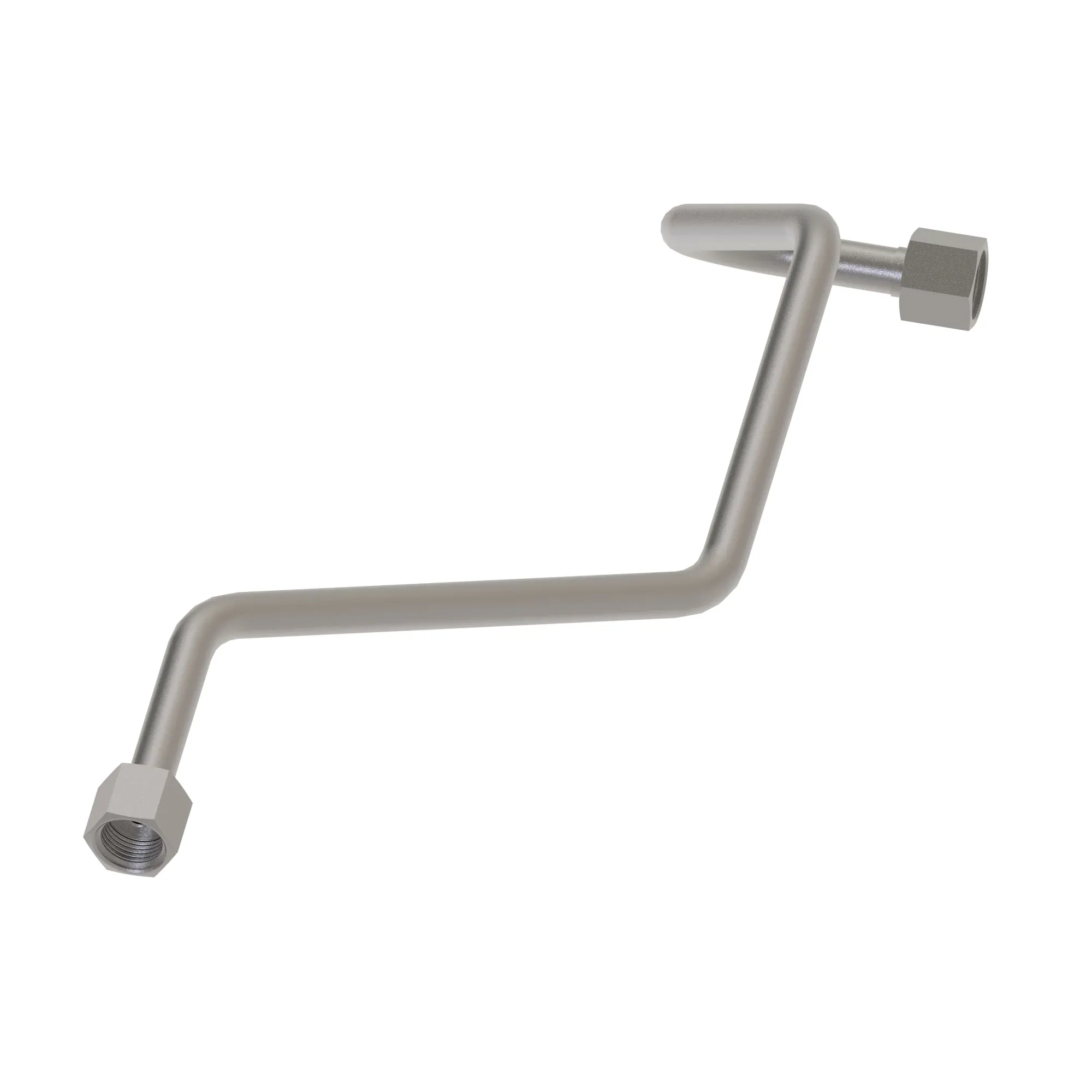 John Deere RH Steering Second Half Oil Line - SJ26996