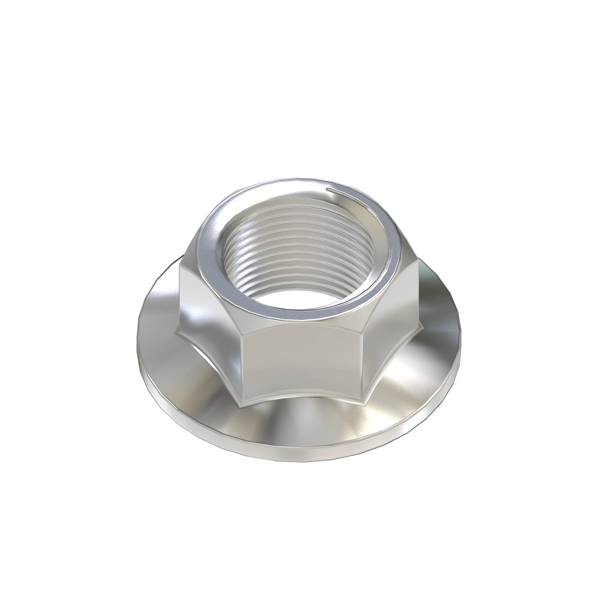 John Deere Hexagonal Lock Nut, 7/8" - H113238