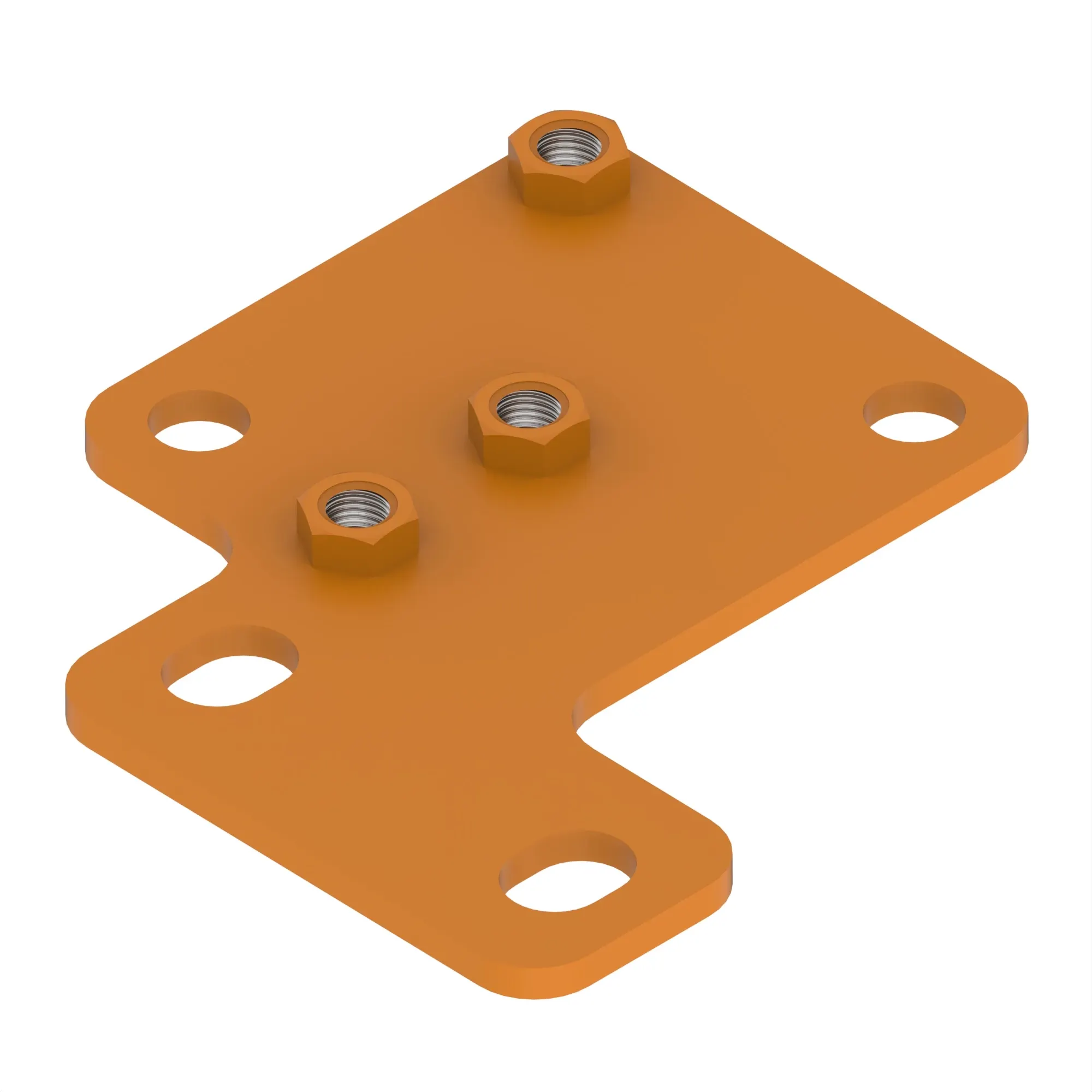 John Deere Axle Cooling Tubes Valves Bracket - AT472197