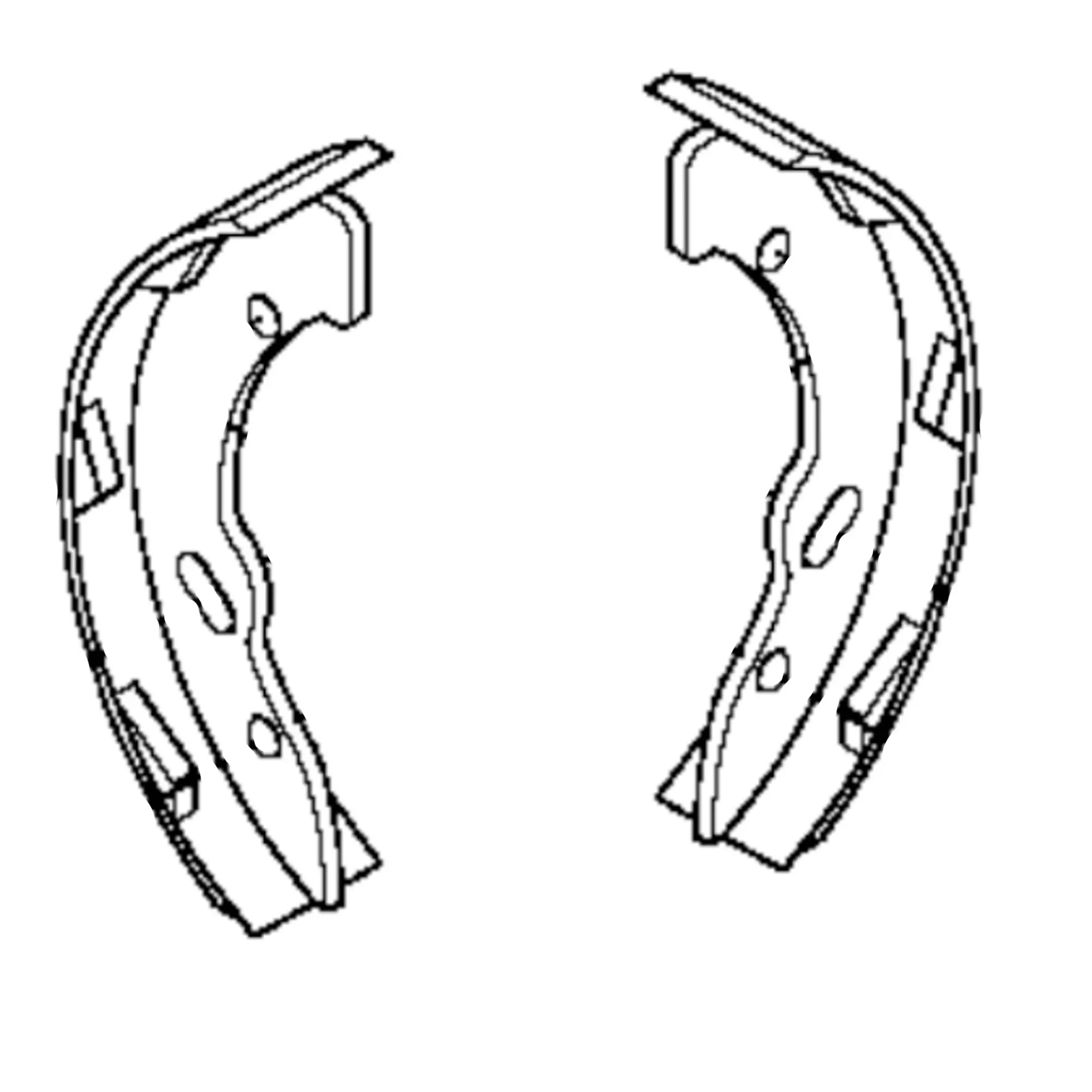 John Deere Brake Shoe Kit - AM128979