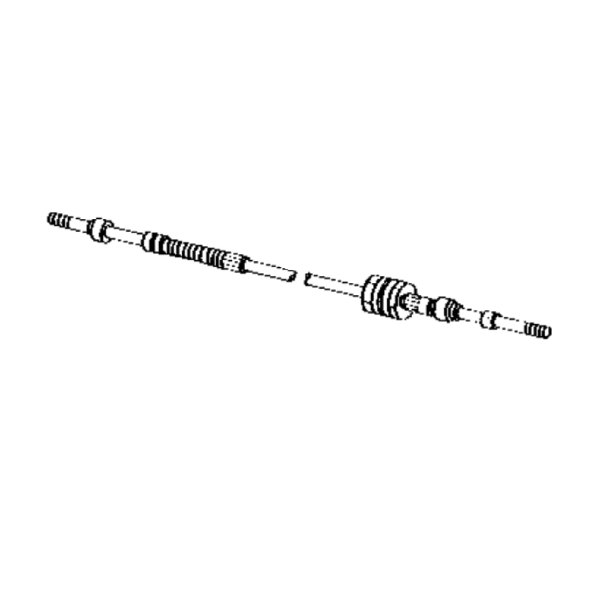 John Deere Brake Inching Pedal Push Pull Cable - AT34113