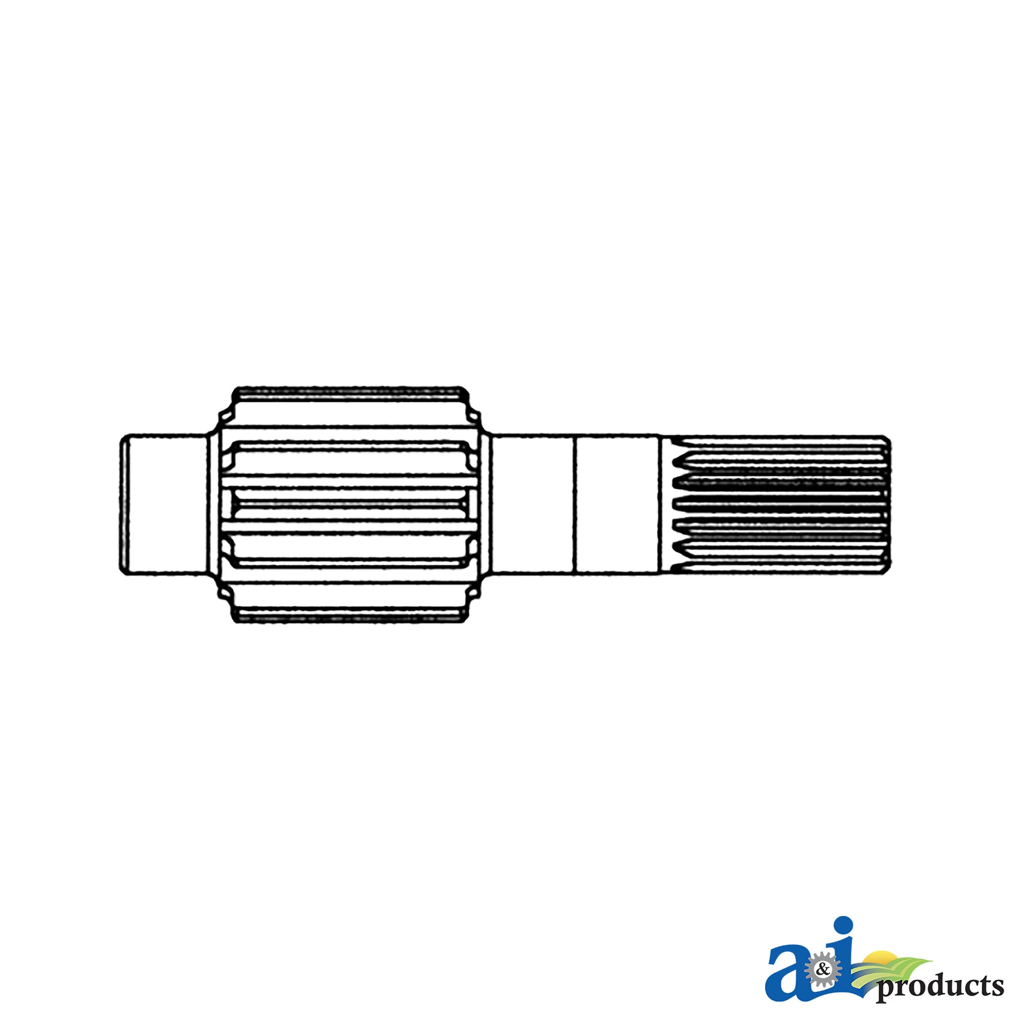 ⚙️ A-H85817: Eje de Piñón, Mando Final John Deere 🚜✅