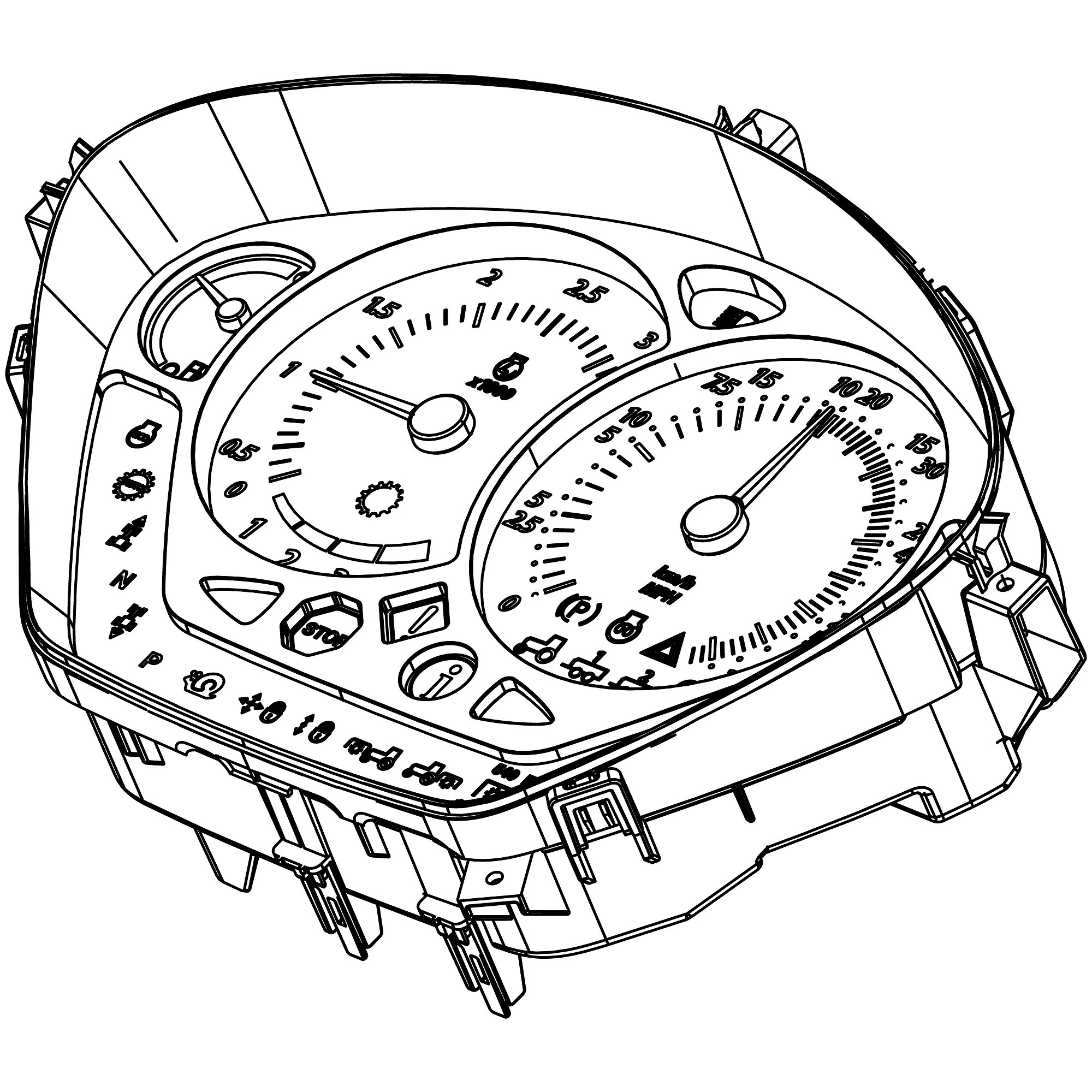 John Deere Instrument Unit Module - AL206809