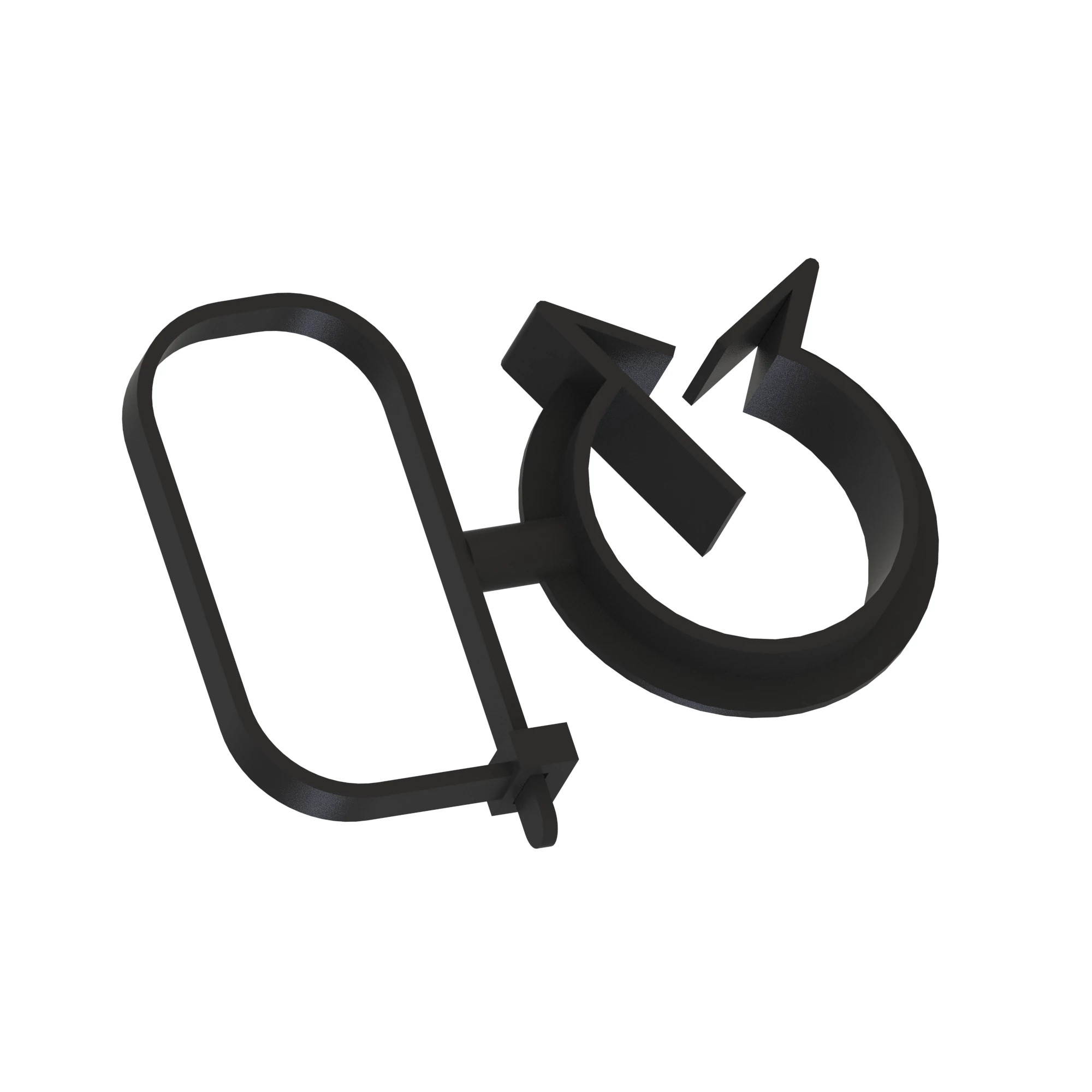 MOUNTING PARTS, OMEGA CLIP 25MM-31M