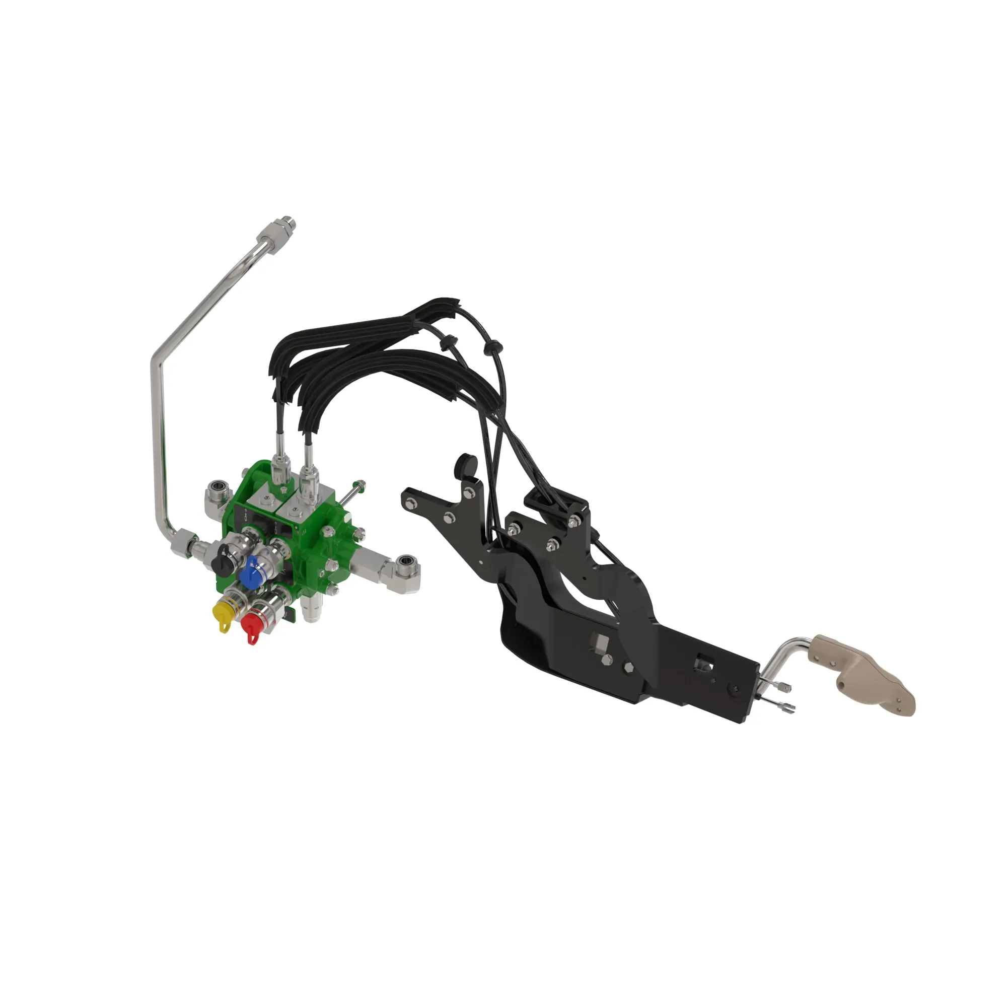 John Deere Dual Mid SCV with Joystick Control Kit - BSJ10228