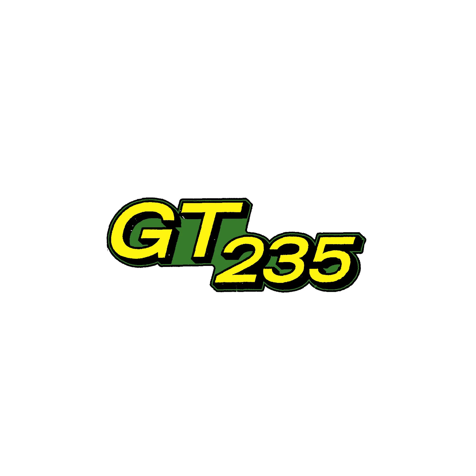 John Deere GT235 Model Label - M146010