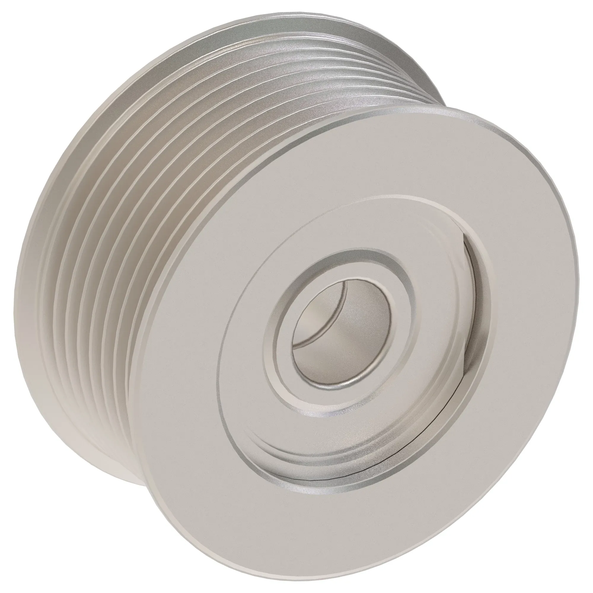 GROOVED IDLER PULLEY DUAL 6303 BEARING