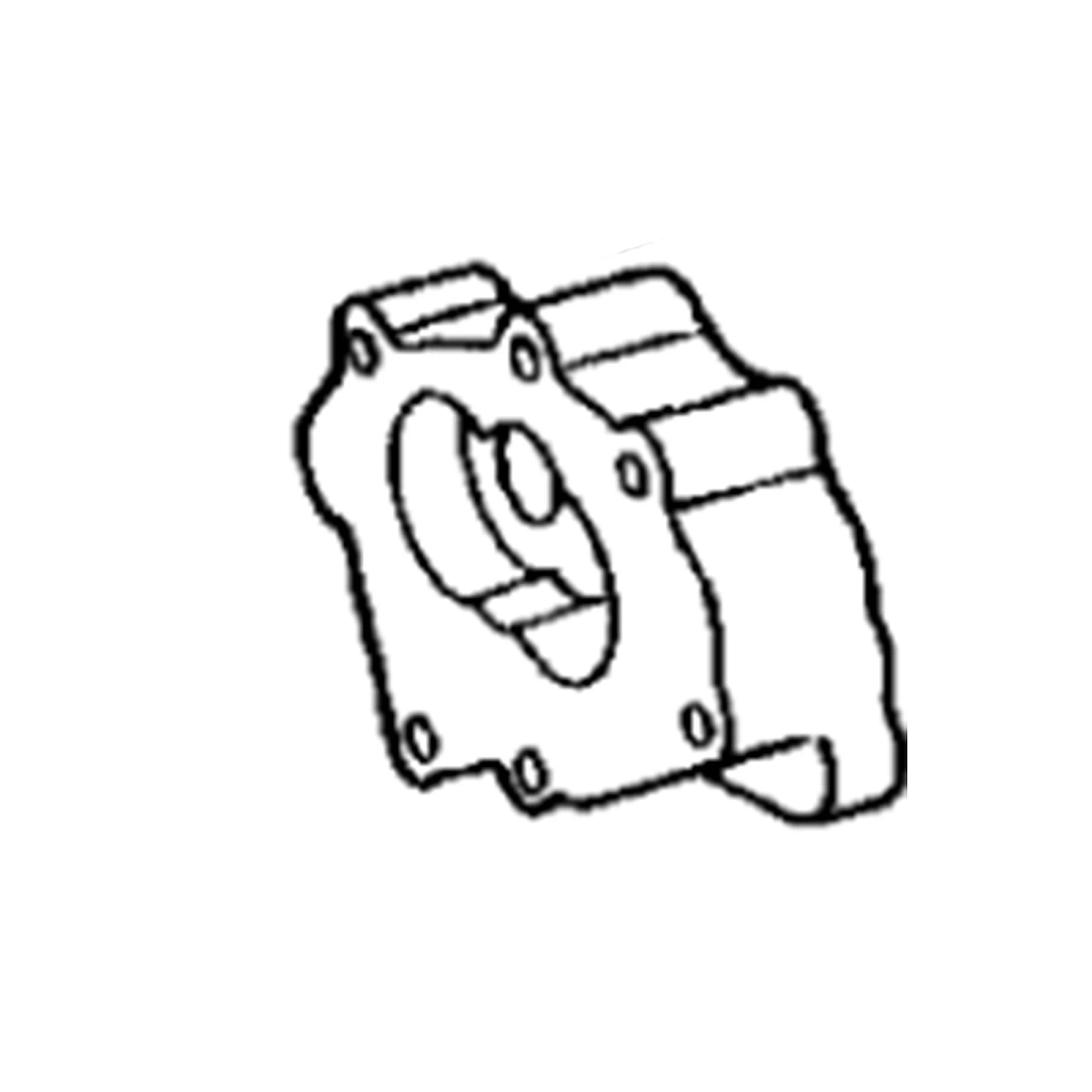 Body, Transmission Oil Pump, With