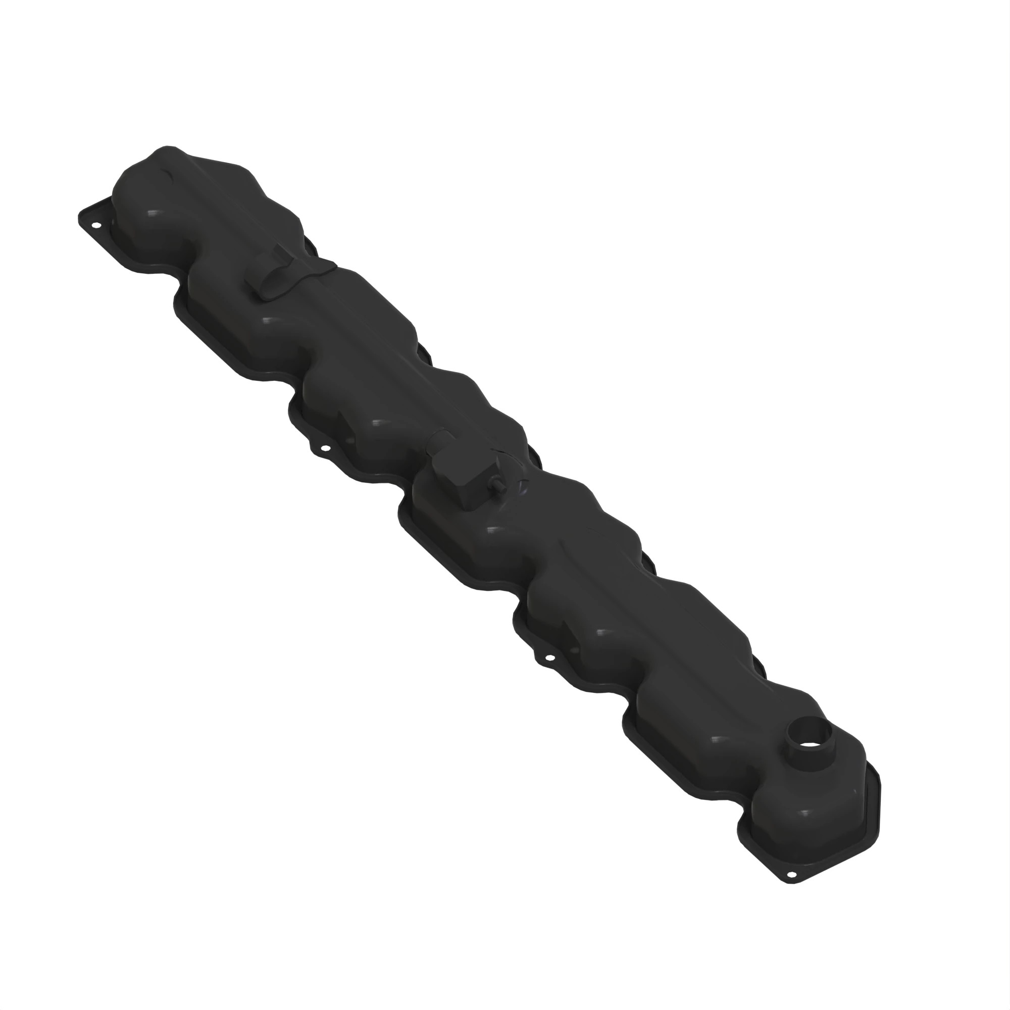COVER, ROCKER ARM W/ELBOW & BAFFLE