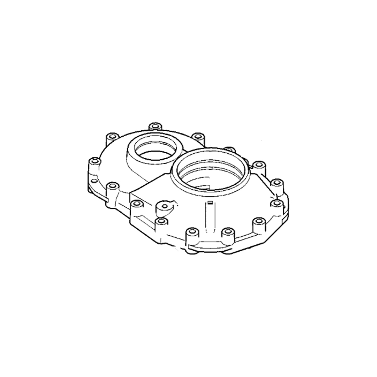 John Deere Spur Gear Angle Drive Housing - LCA91513