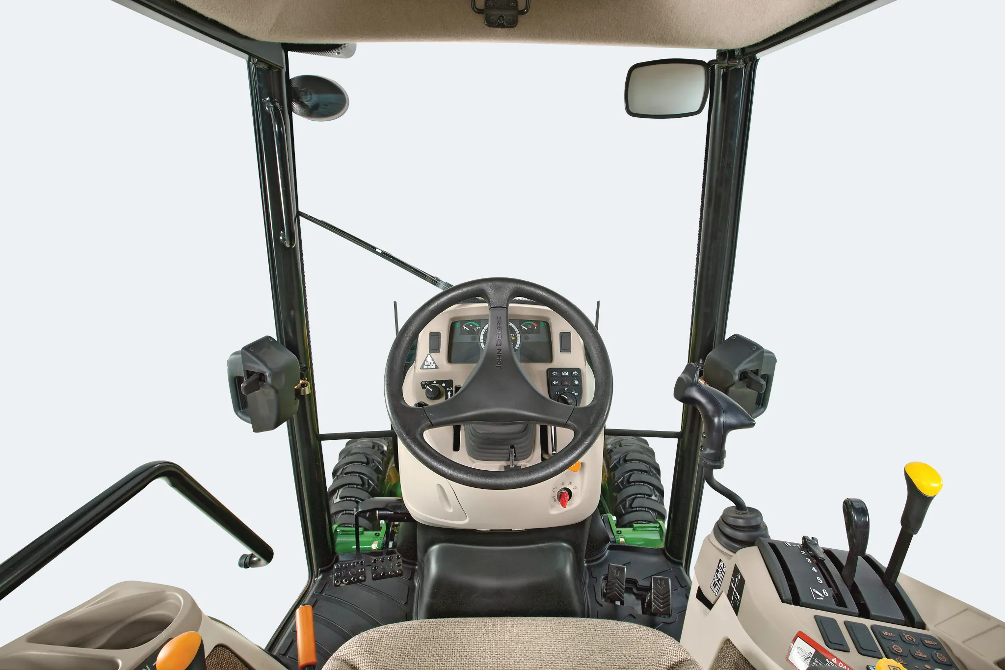 ComfortGard Interior Cab Shot 3046R Tractor