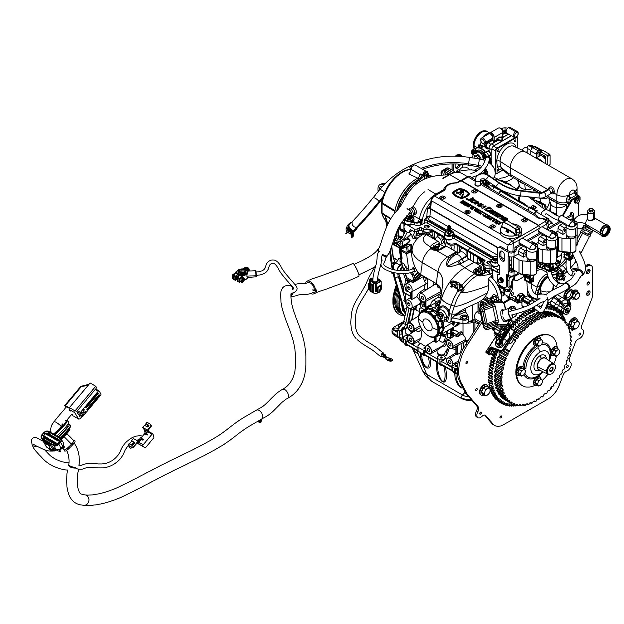 John Deere Gasoline Engine - AUC17782
