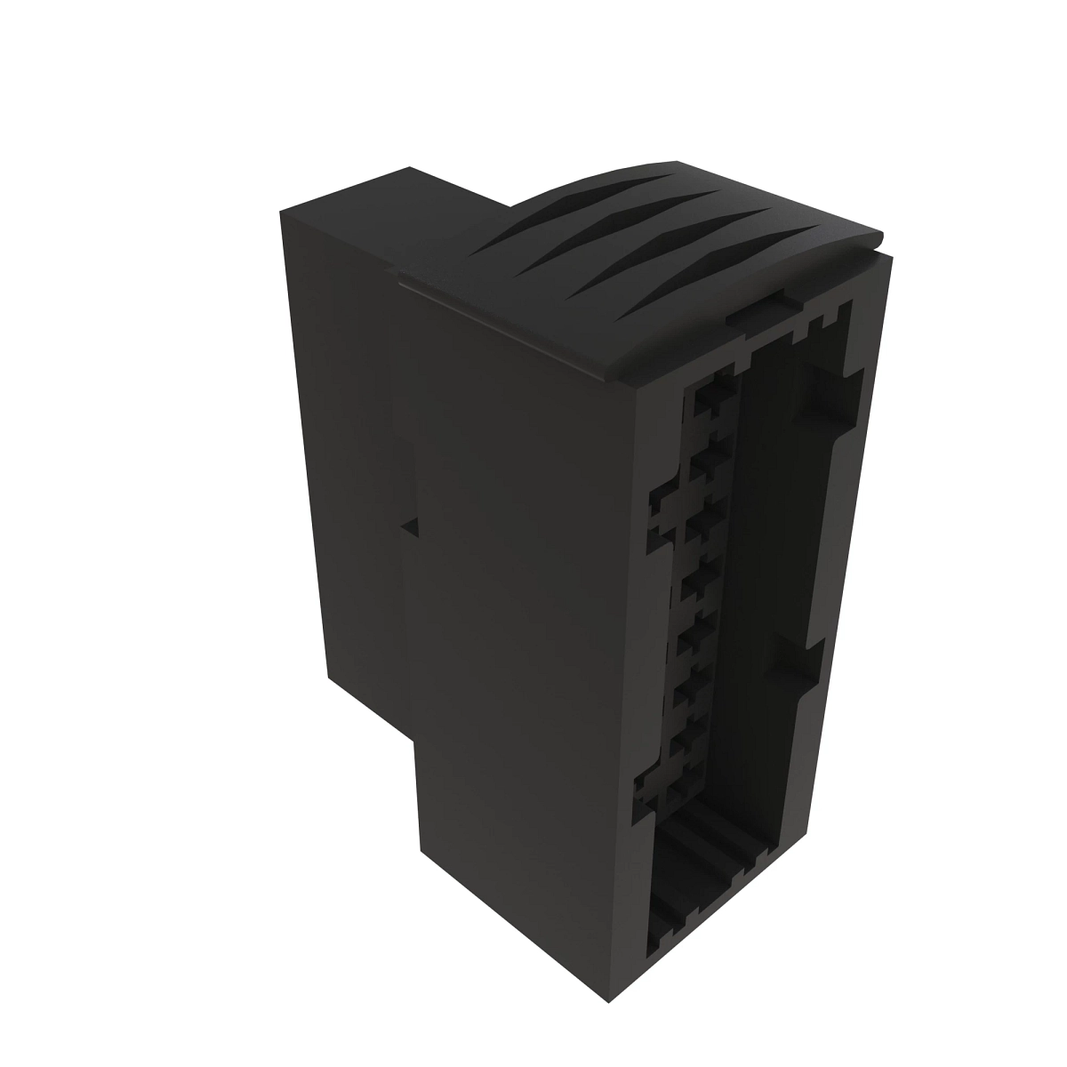 CONN TYCO JPT 16W FS BLK PLSTC