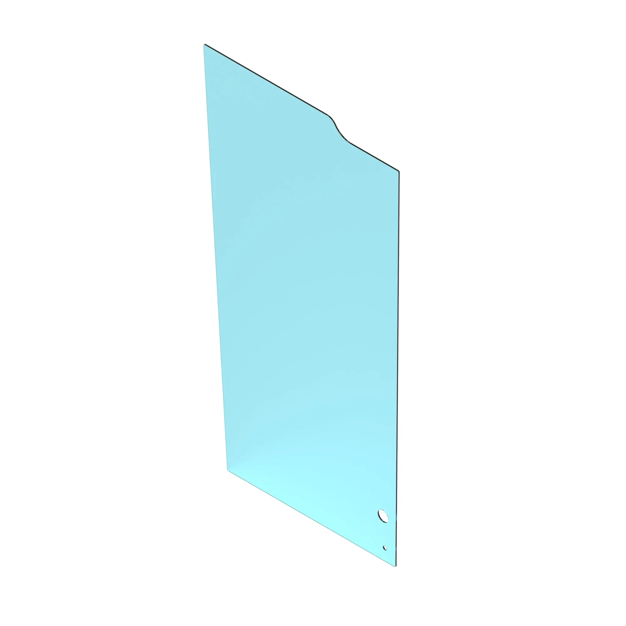 John Deere Right Side Windowpane - T429713
