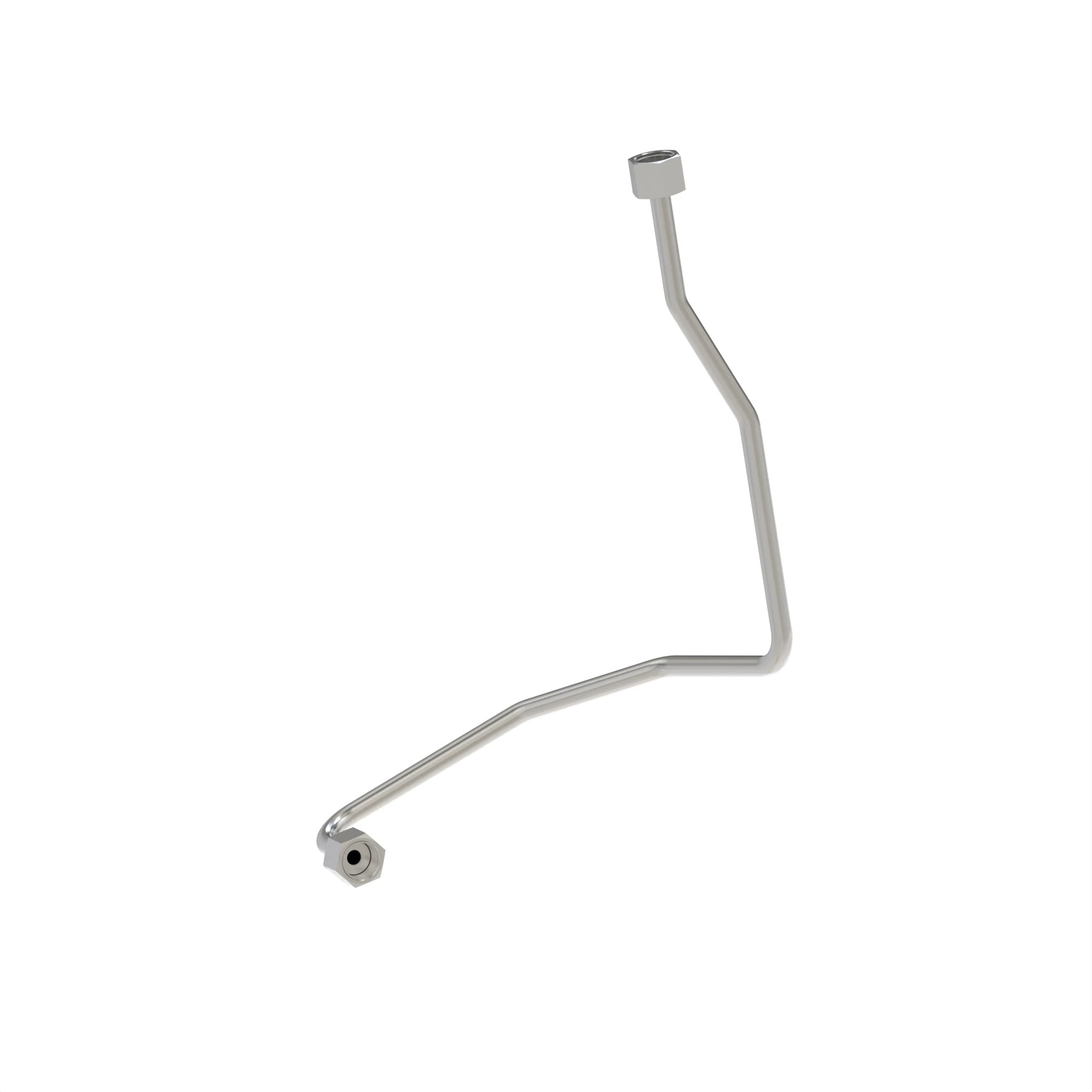 John Deere Drain Boom Lower Valve Oil Line - AT488209