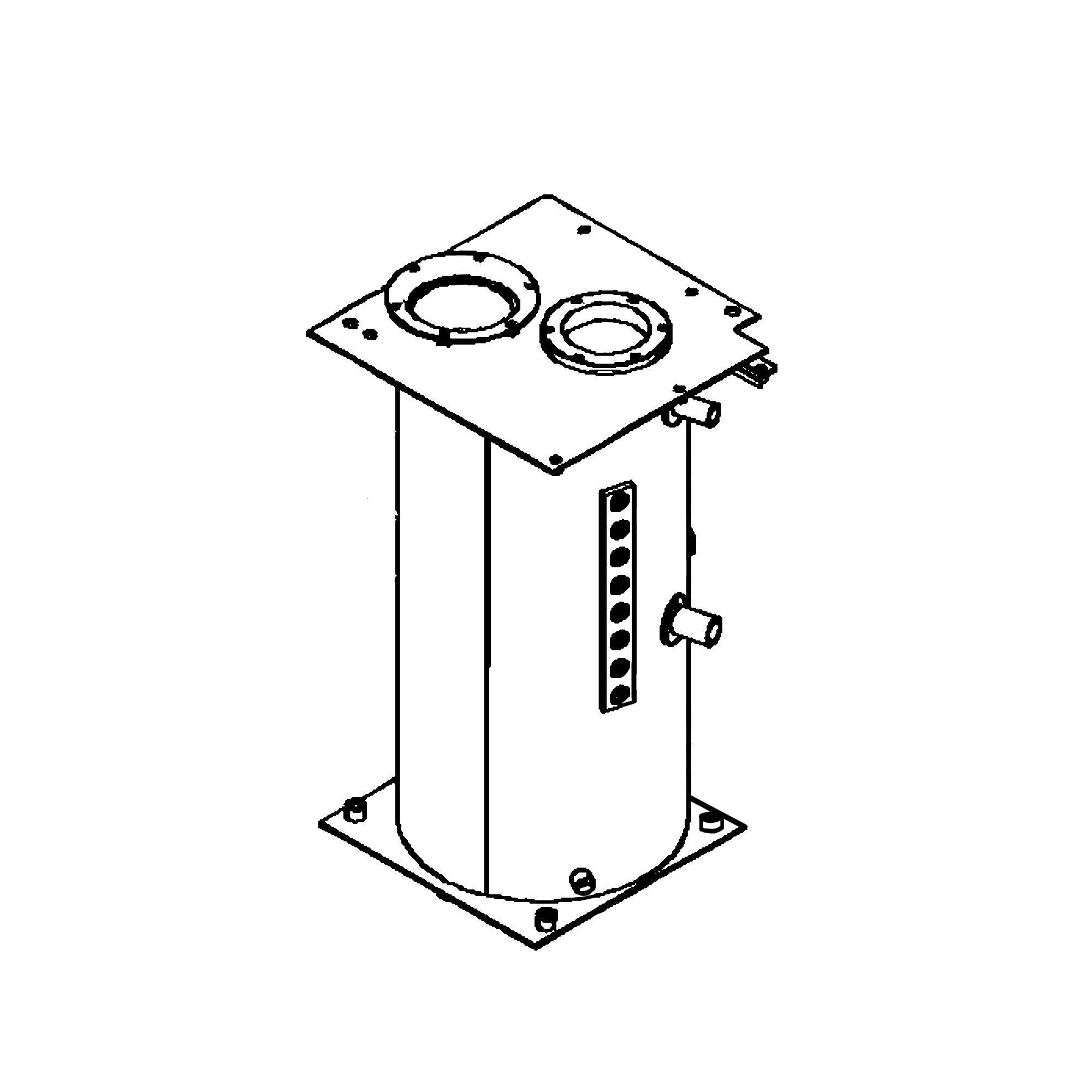 TANK; OIL WELDMENT
