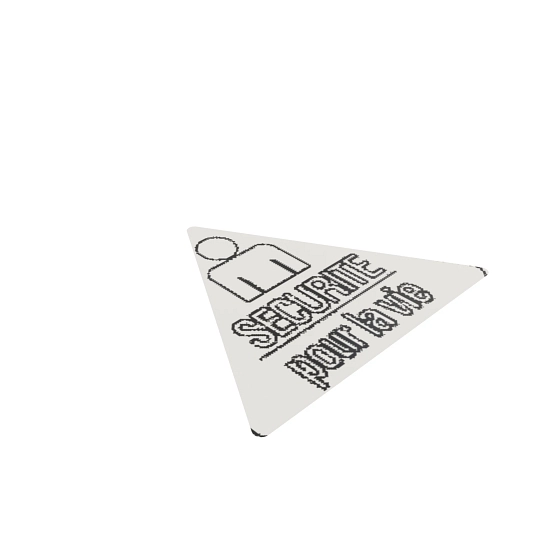 John Deere French Safety Sign - N208418