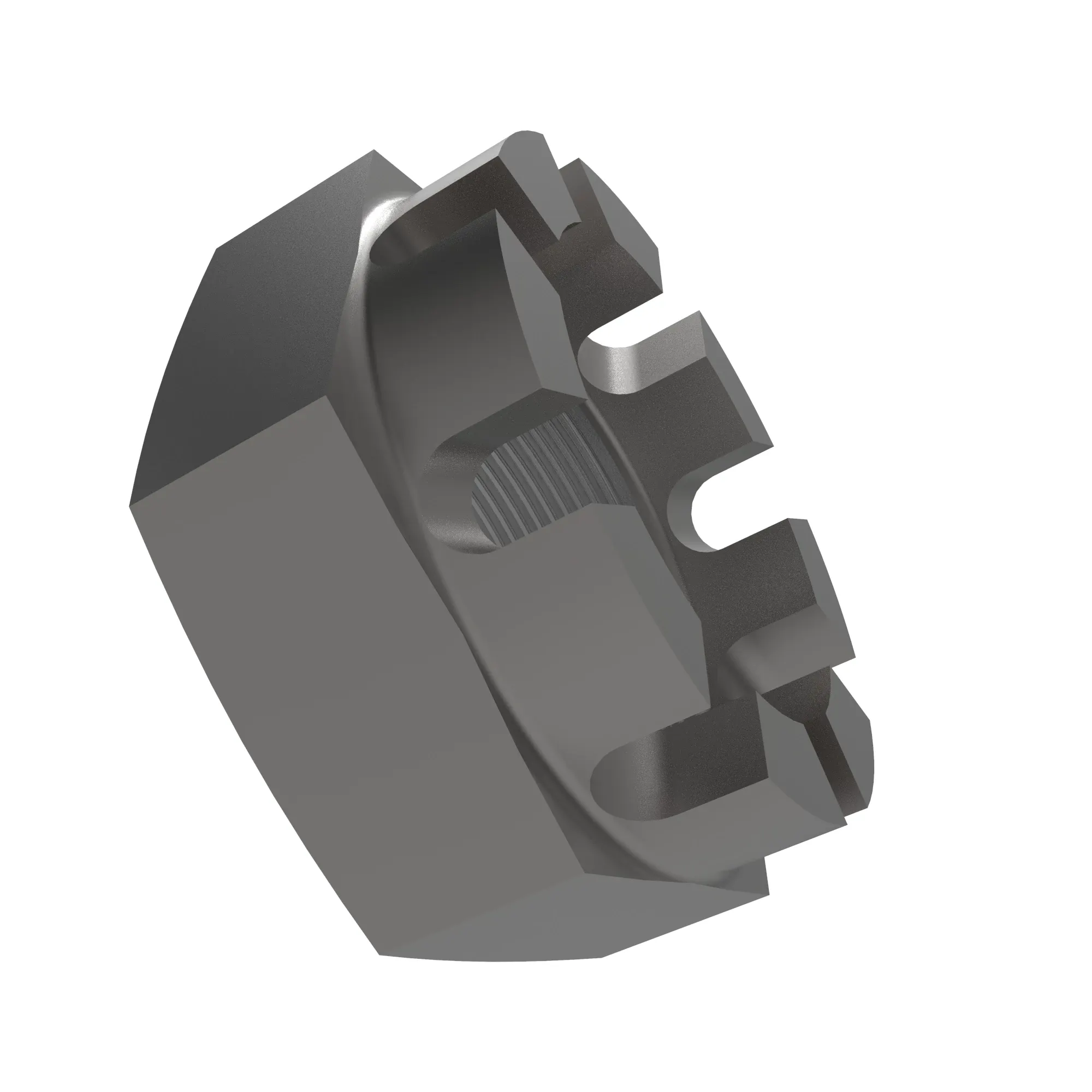 John Deere Hexagonal Slotted Nut, M36 - R293575