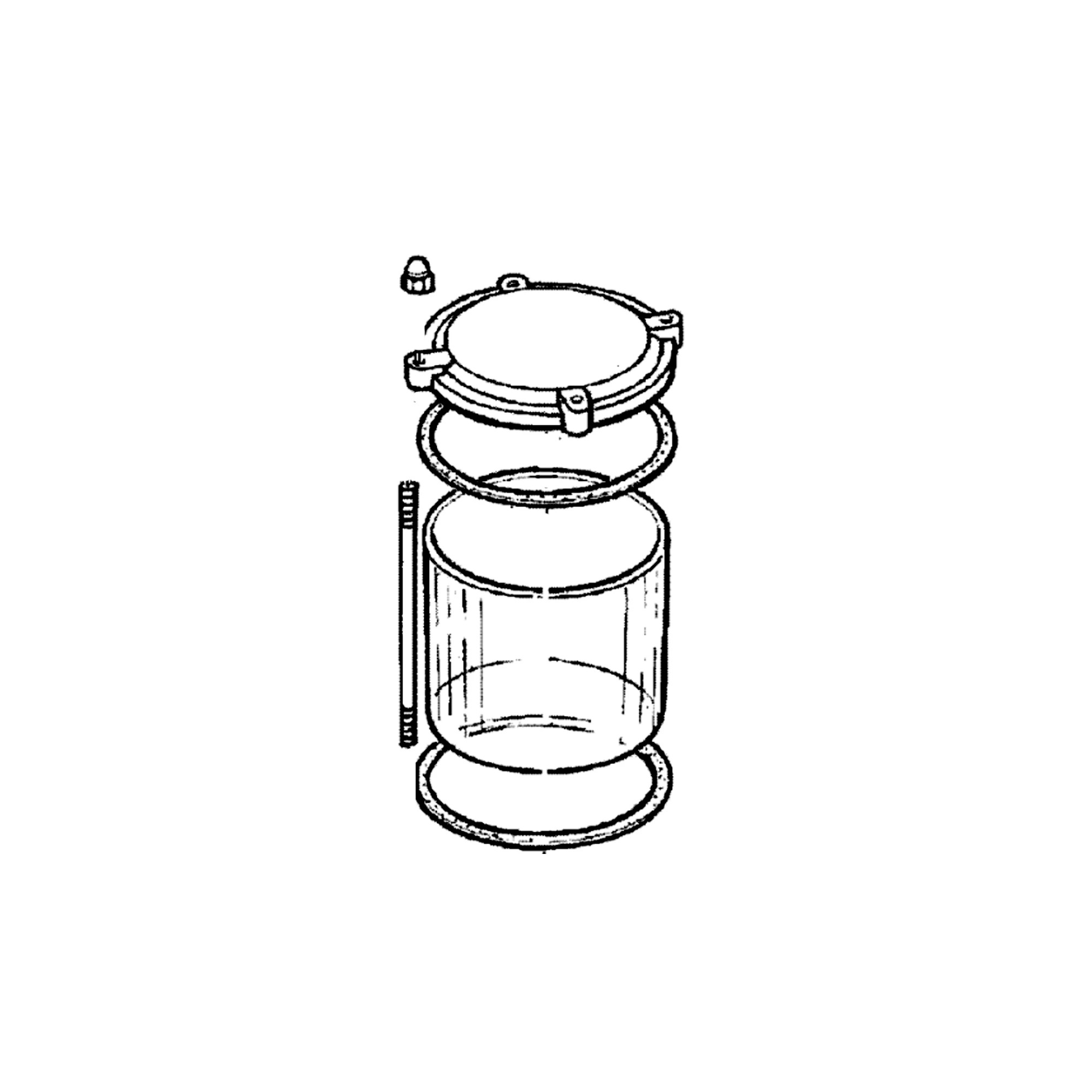 John Deere Central Lubrication Container - AZ54335
