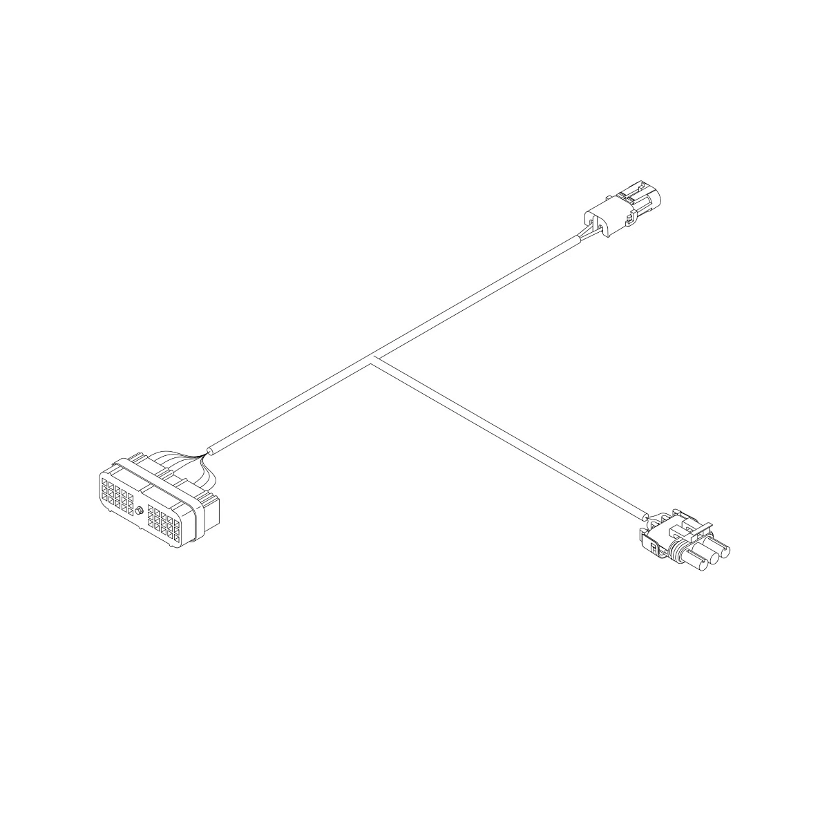 John Deere Swath Control Adapter Wiring Harness - AA69118