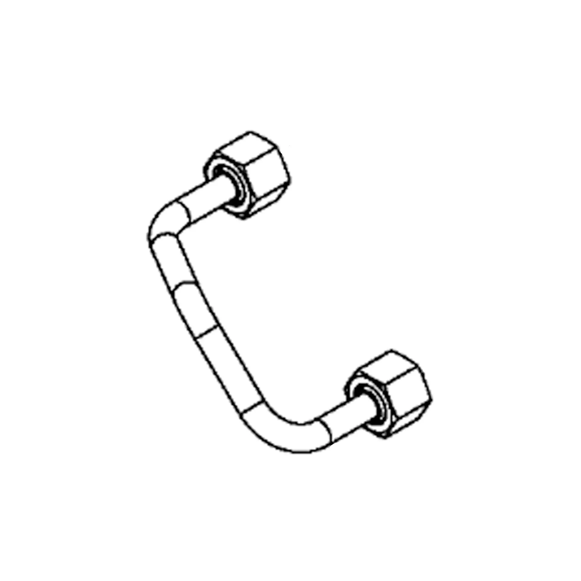 John Deere Fuel Line, Transfer - RE553028