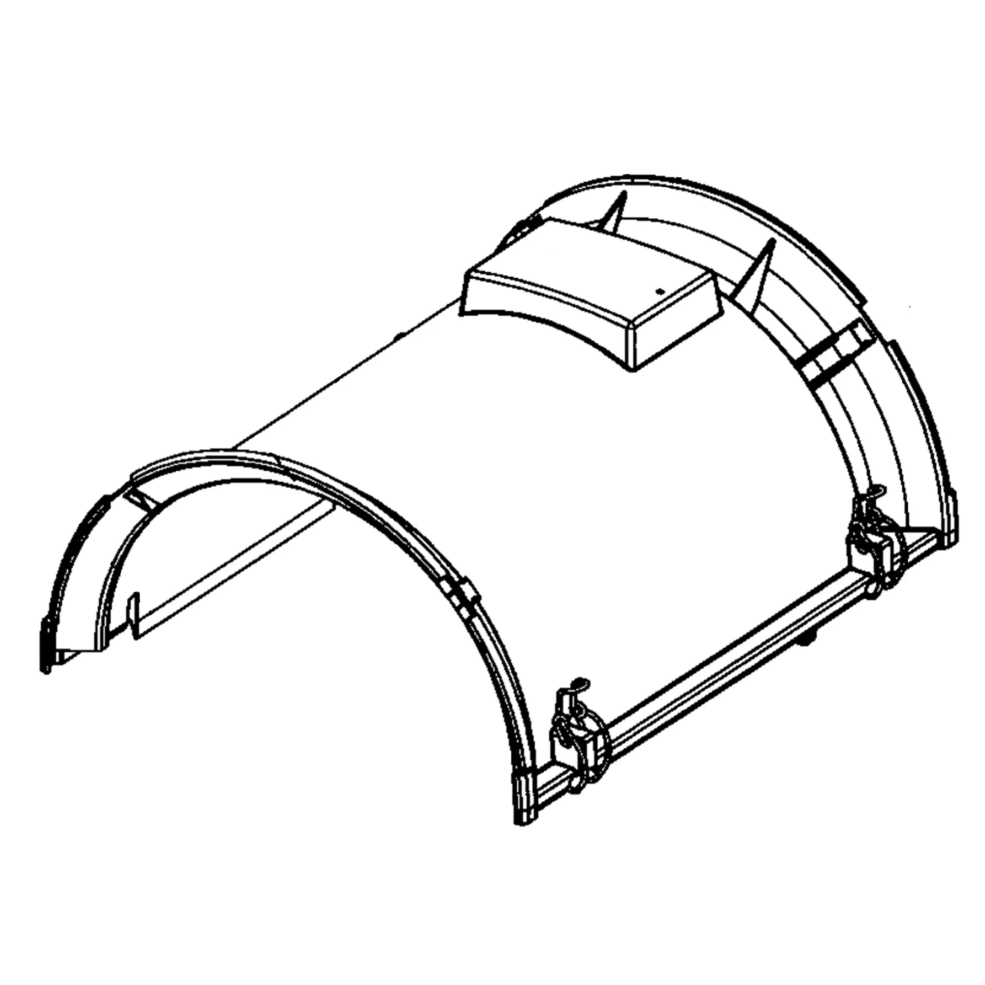 John Deere Air Cleaner Cover - AT438352