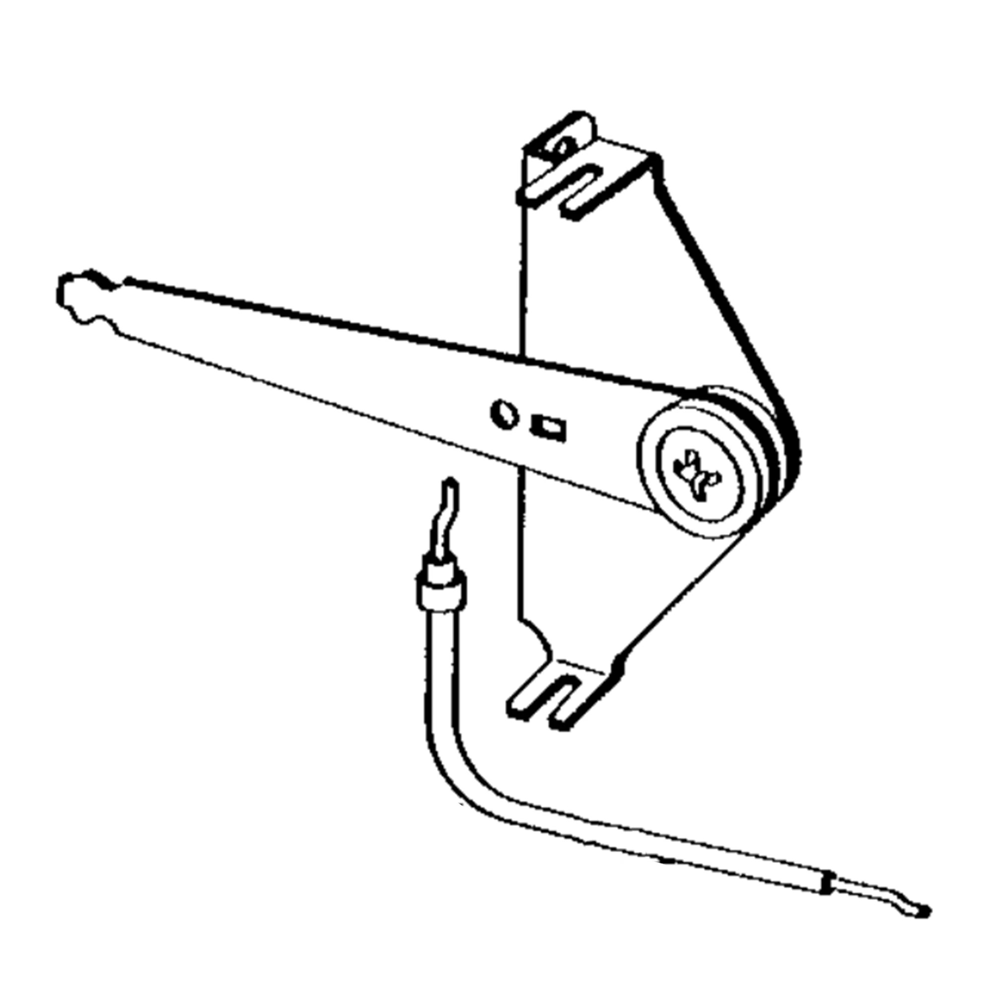 John Deere Throttle and Choke Control  - AM36954