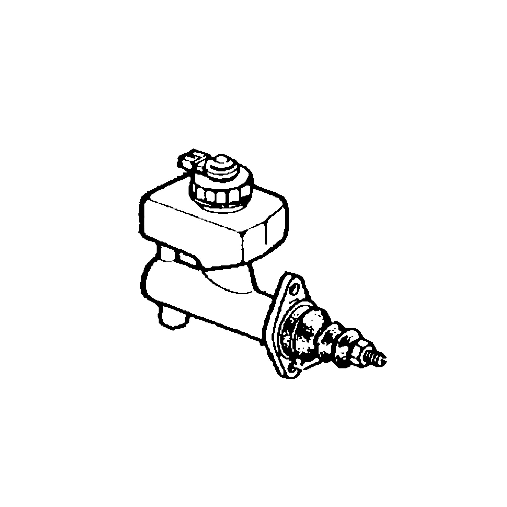 John Deere Clutch Hydraulic Cylinder - AL66874