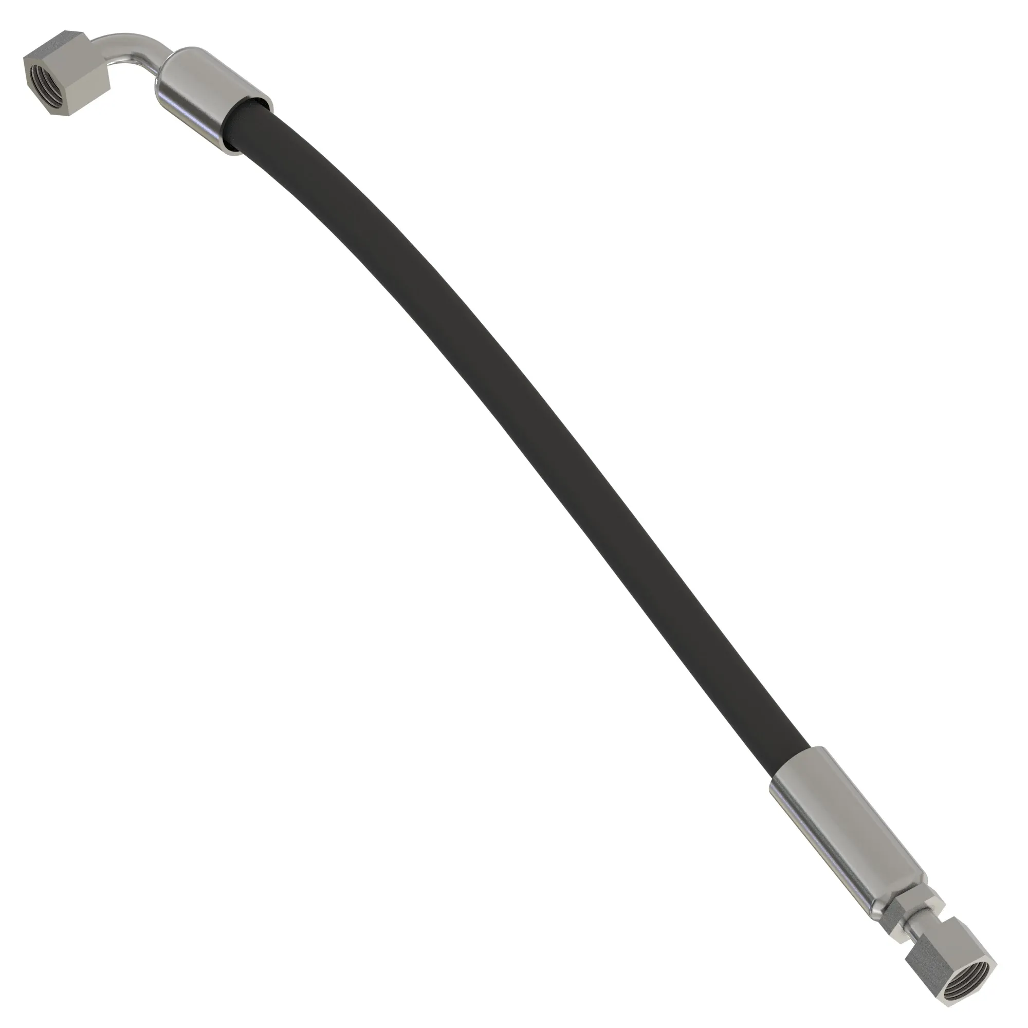 John Deere Charge Pressure Fabricated Hydraulic Hose - AN402216