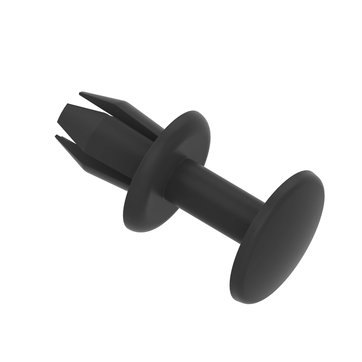 RIVET, PLASTIC, BLACK
