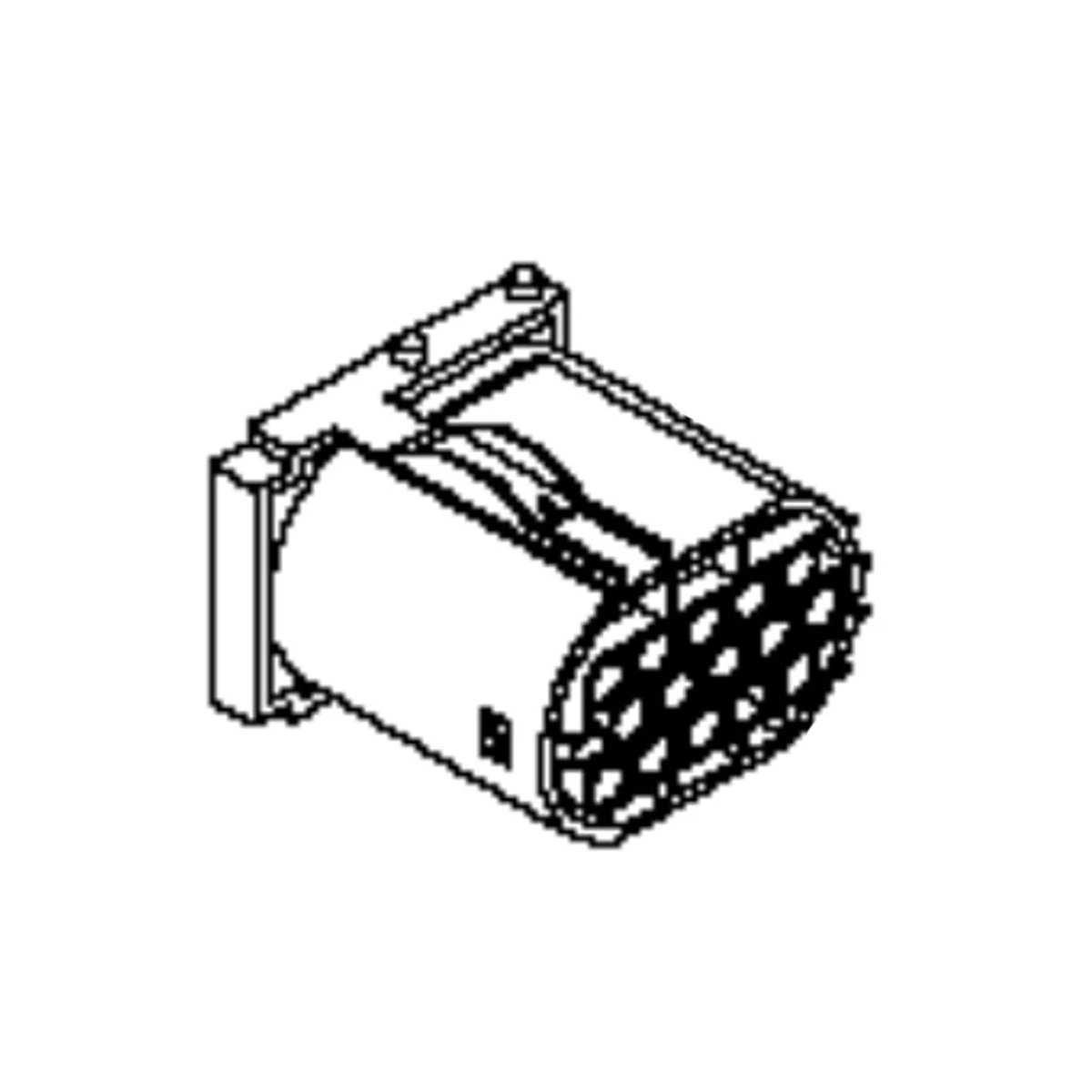Accy Delphi MP280 Slidelck Dkgry Pl