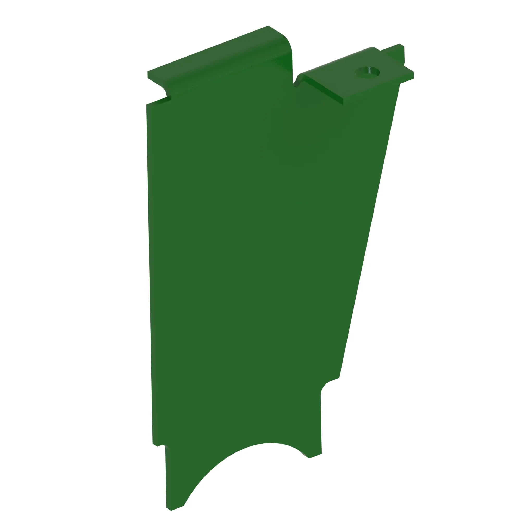 John Deere Left Side Cutterhead Main Frame Shield - Z69378