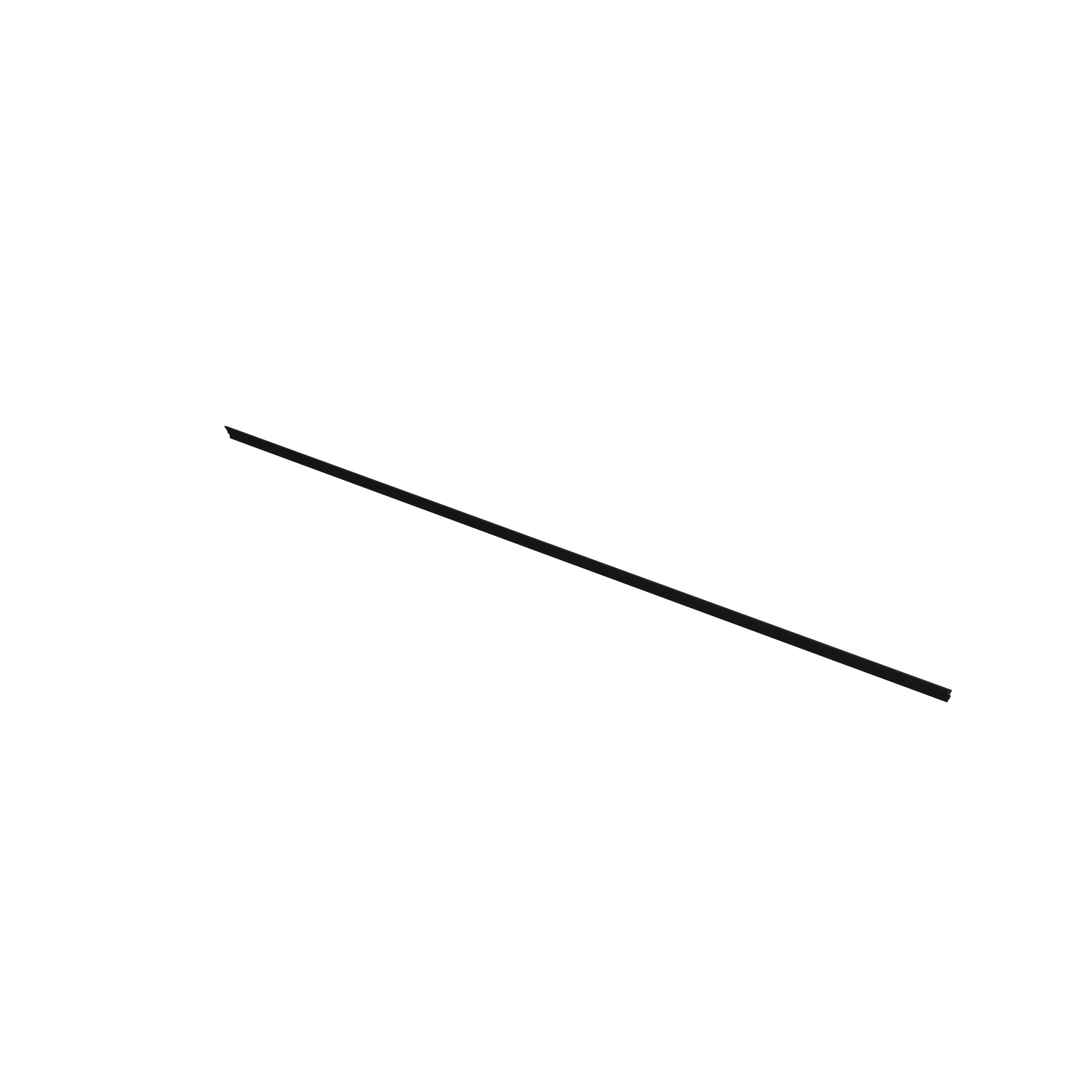 John Deere Front Hood Rubber Sealing Weatherstrip - L211610