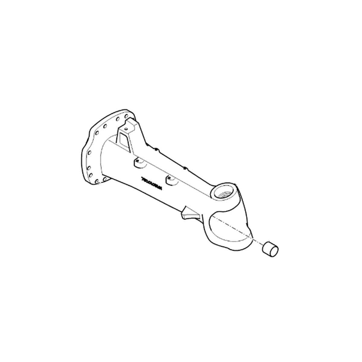 Axle Housing-Short With Bu