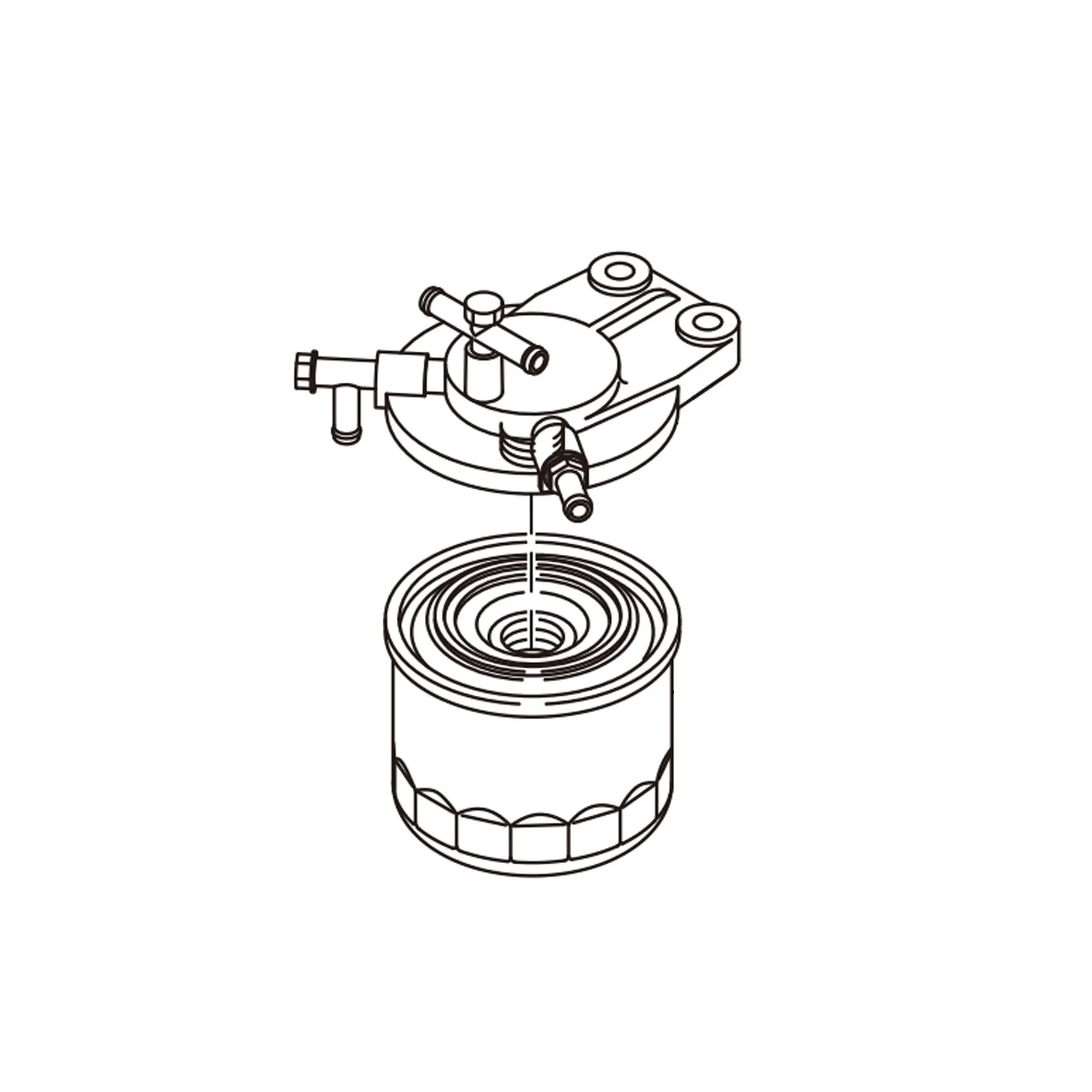 John Deere Fuel Filter Assembly - MIA883618